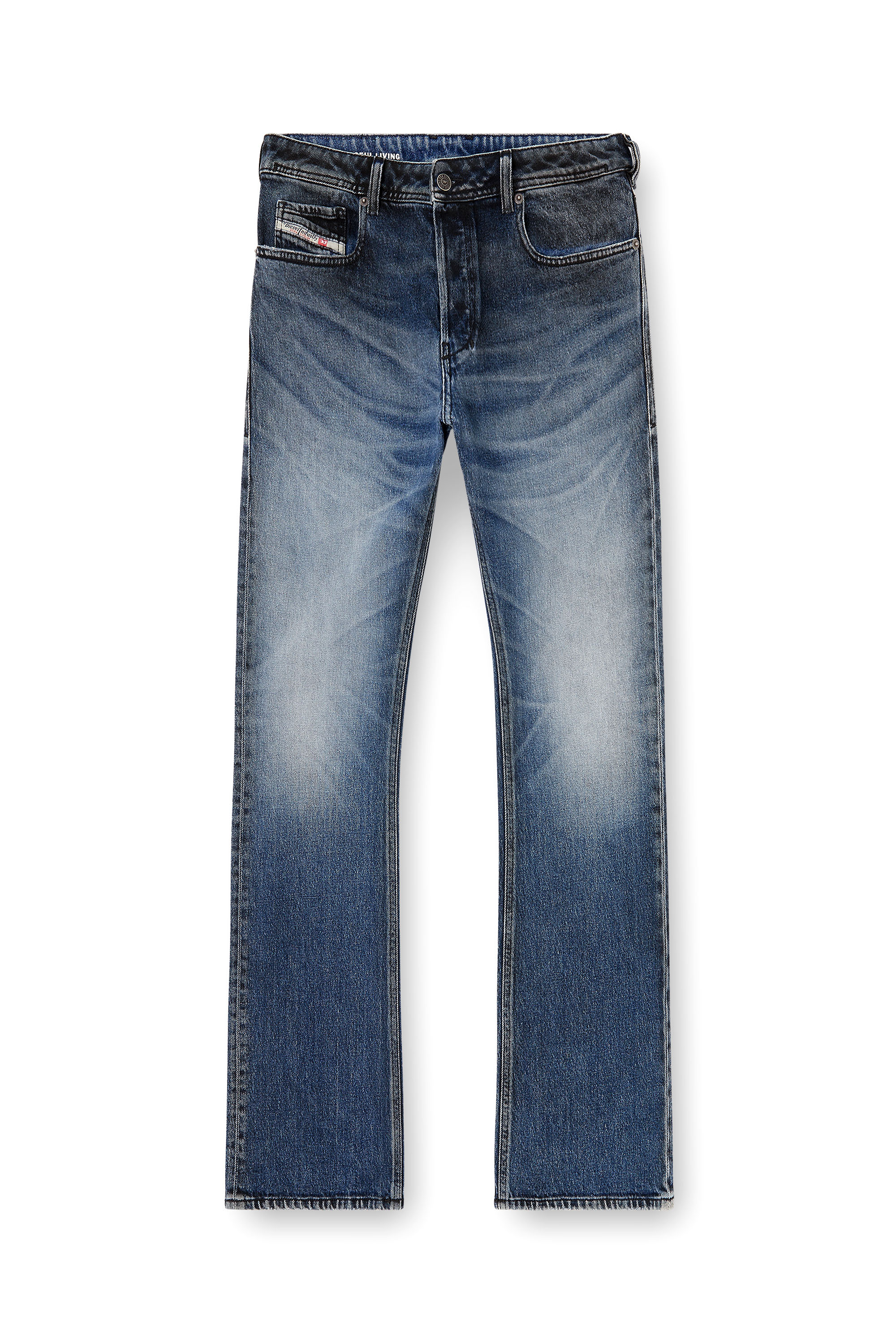 Diesel - Bootcut Jeans 2007 Zatiny 09N53 Hombre, Azul medio - 3