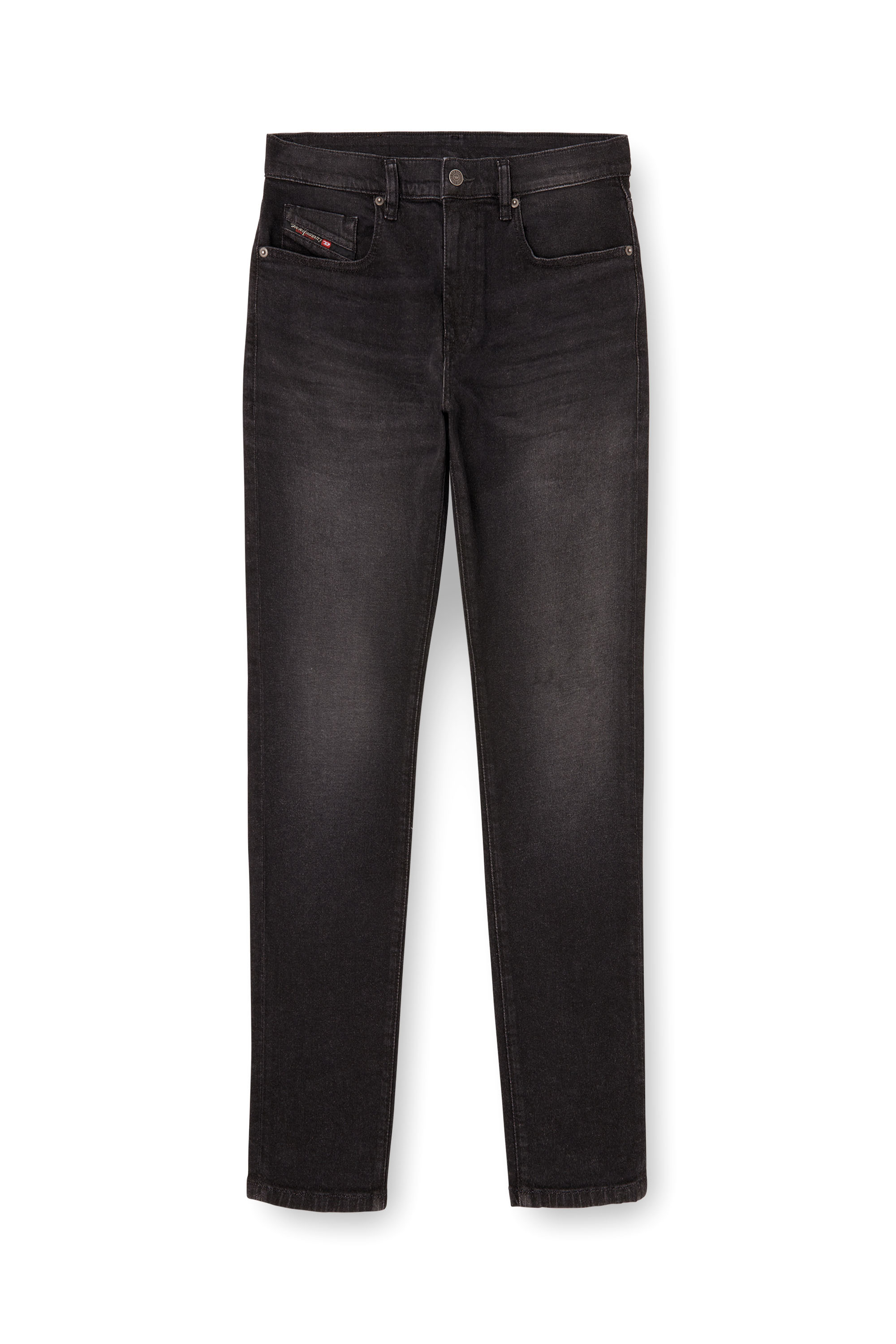 Diesel - Slim Jeans 2019 D-Strukt 0DBDT Hombre, Negro/Gris oscuro - 3