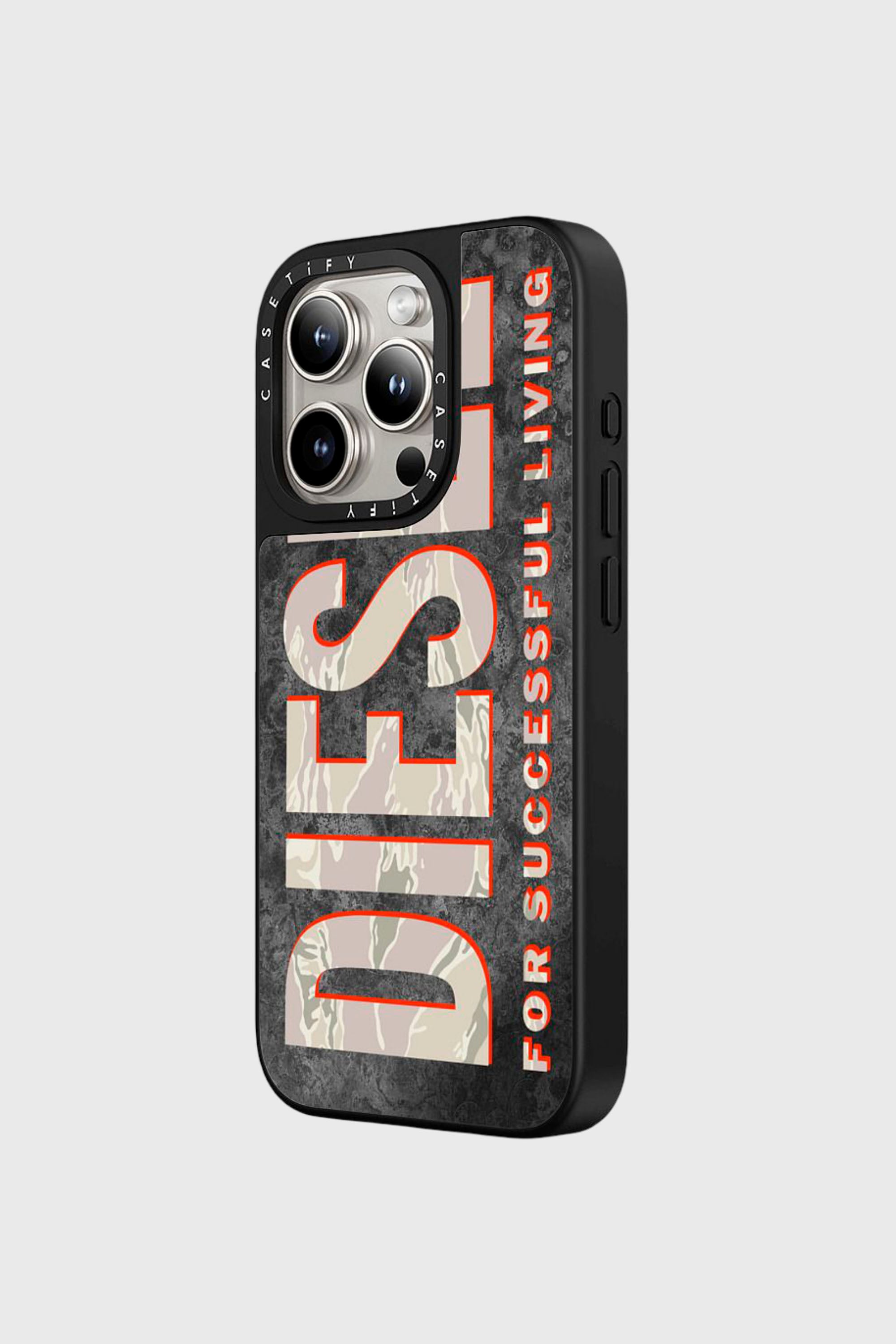 Diesel - 60329 CASETIFY MOULDED CASE, Funda MagSafe Camuflaje iPhone 15 Pro Max Unisex in Multicolor - 2
