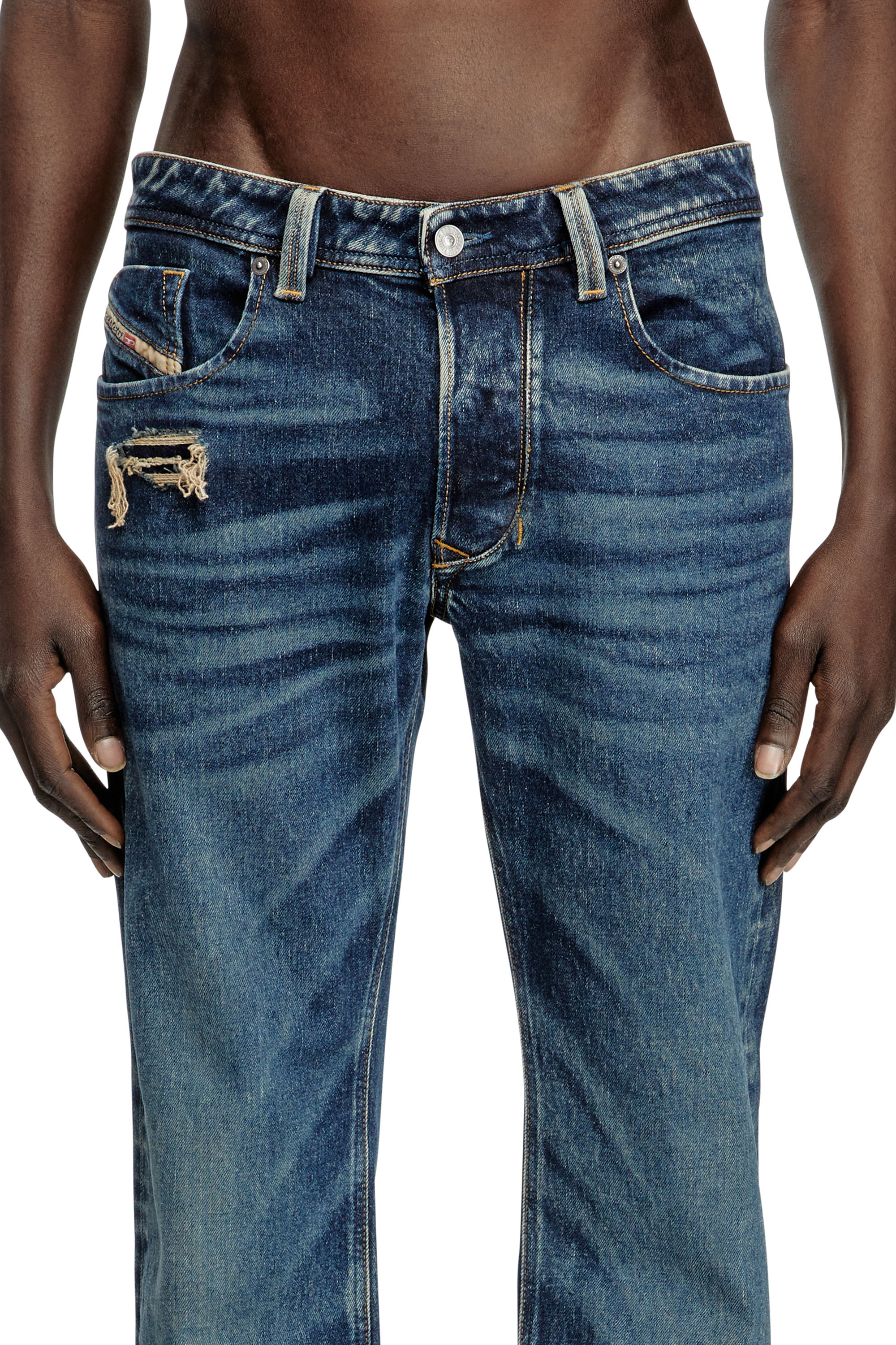 Diesel - Regular Jeans 1985 Larkee 007Y3 Hombre, Azul Oscuro - 5