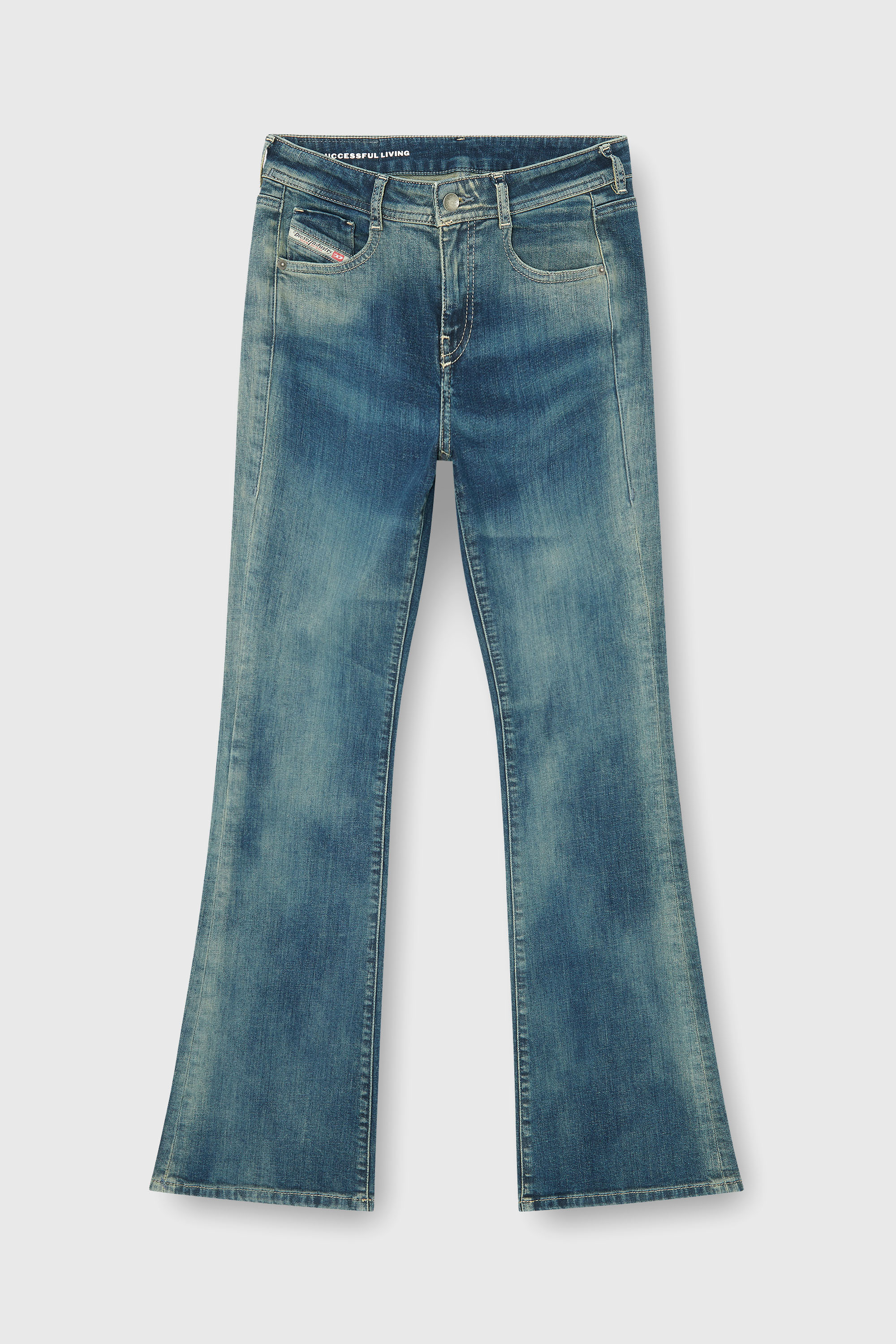 Diesel - Woman's Bootcut Jeans 1969 D-Ebbey 09P41, Medium blue - 6