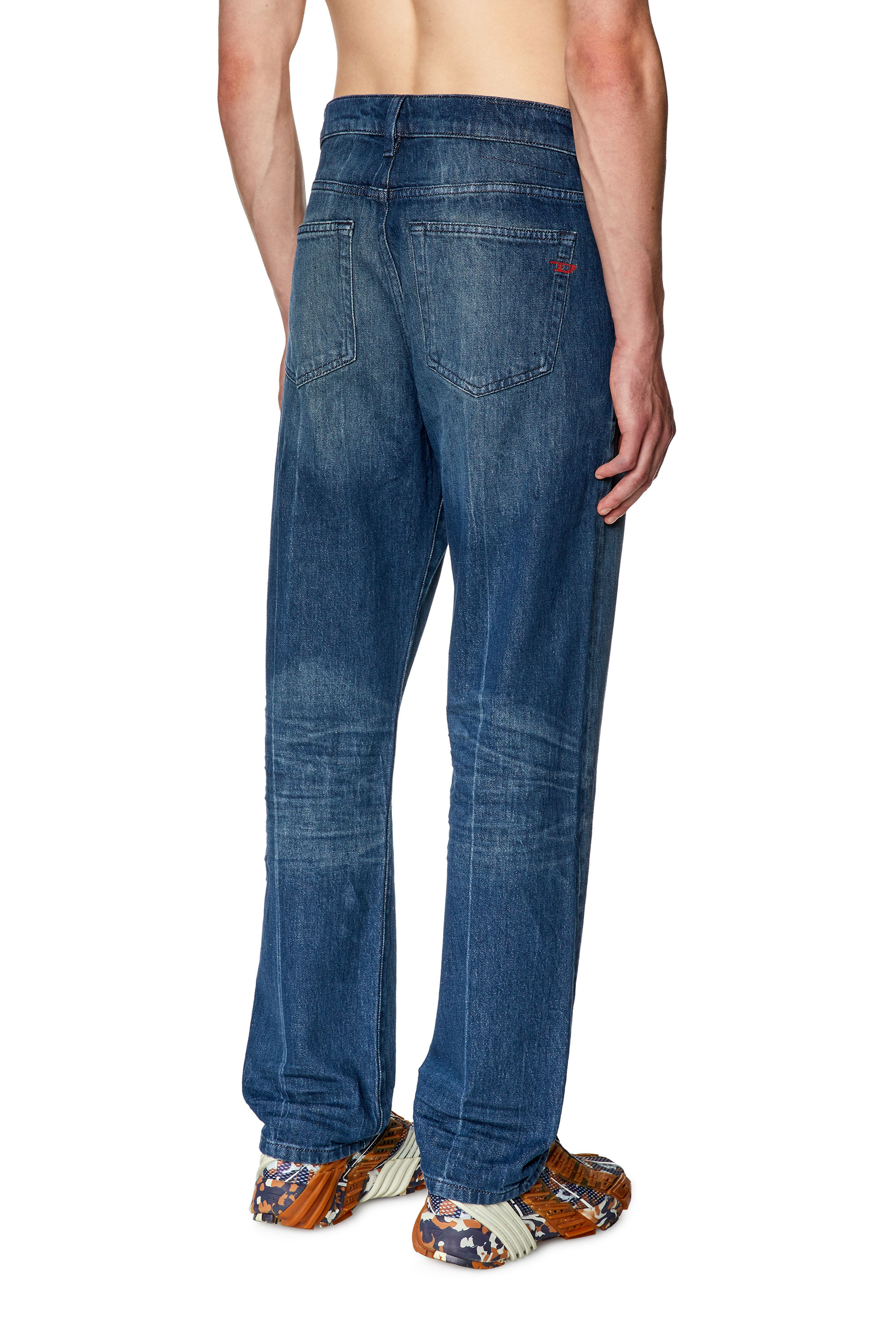 Diesel - Straight Jeans 2020 D-Viker 0ENAM, Azul medio - Image 3