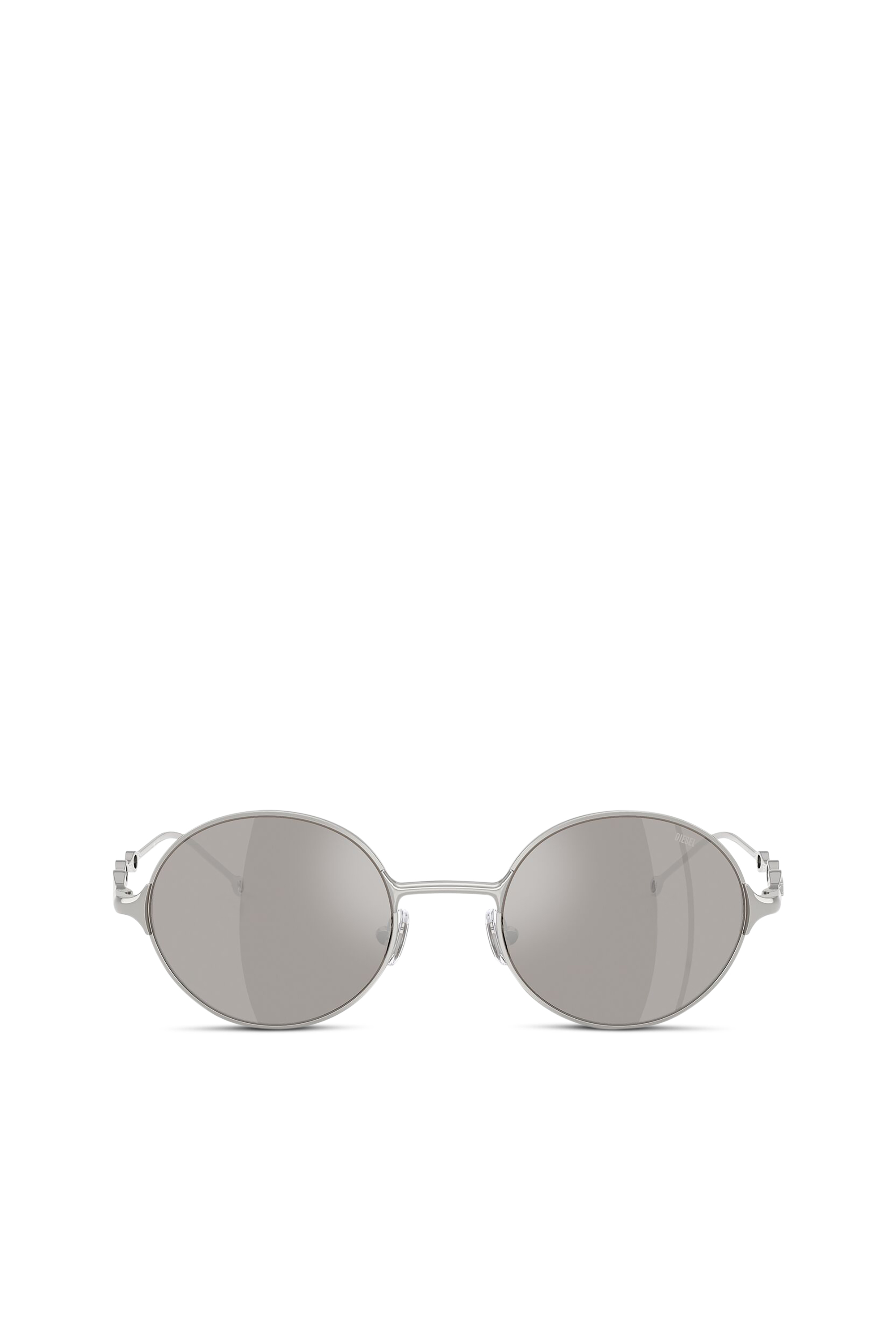 Diesel - 0DL1008, Gafas cuadradas Unisex in Plateado - 1