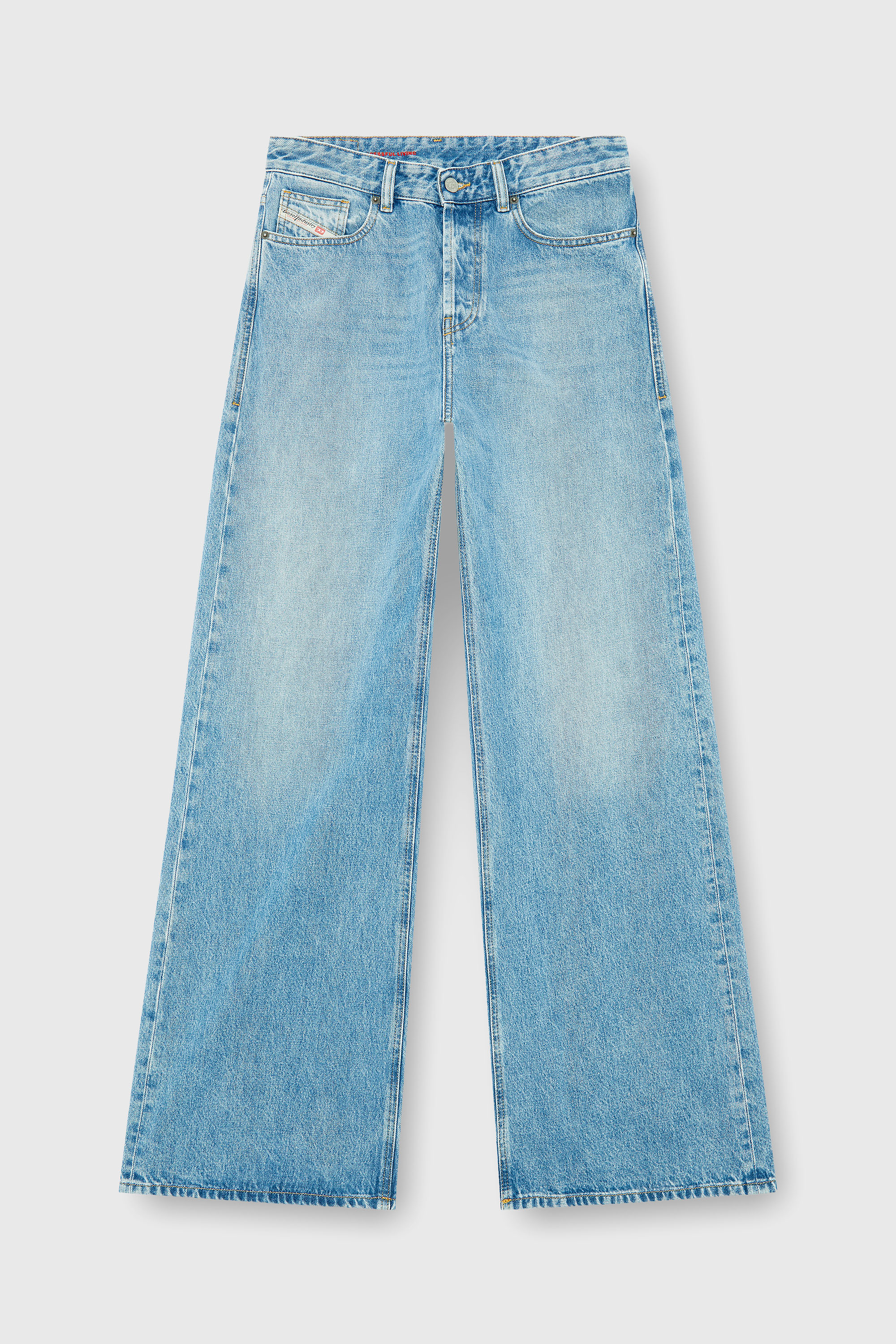 Diesel - Relaxed Jeans 1996 D-Sire 09I29 Unisex, Azul Claro - 8