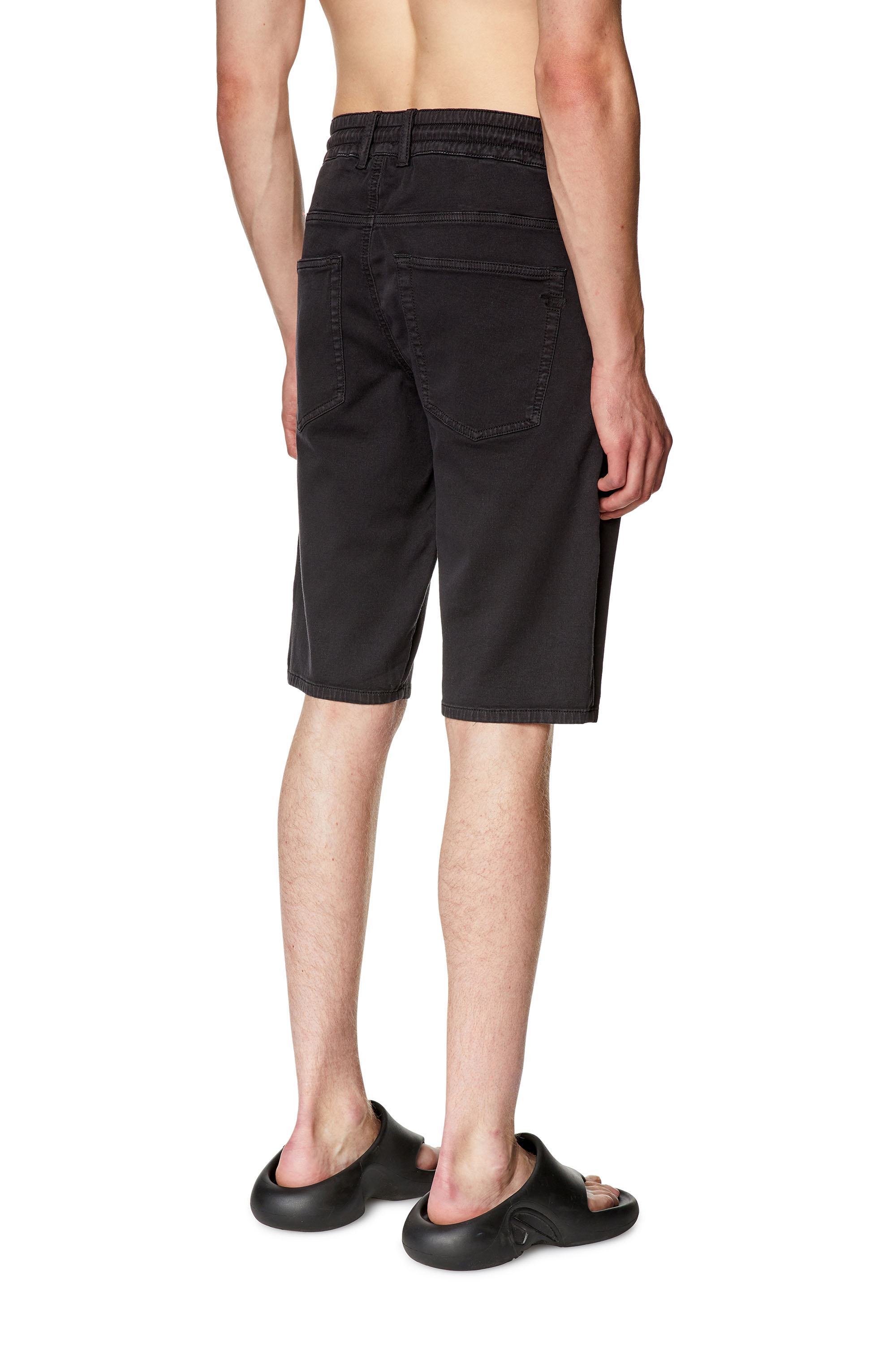 Diesel - D-KROOLEY-SHORT JOGG, Negro - Image 4