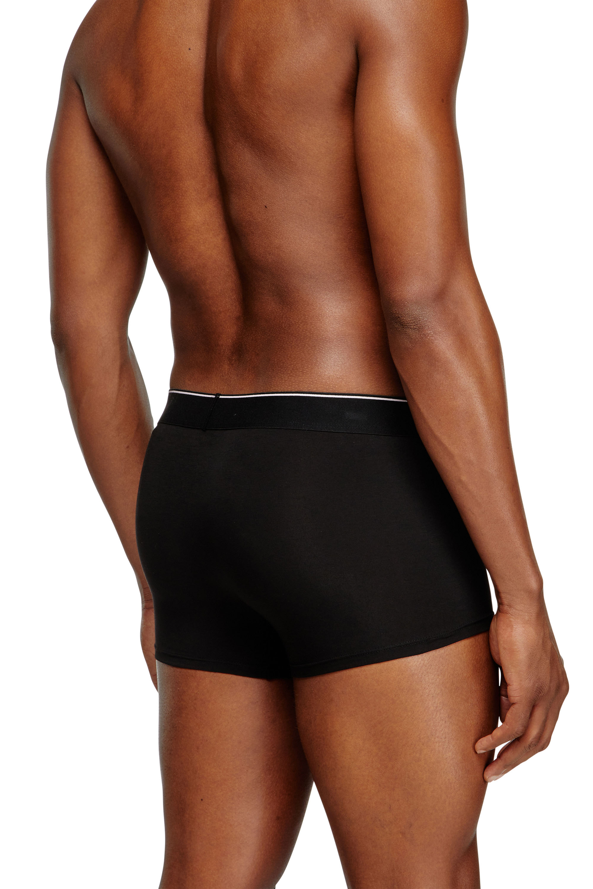 Diesel - UMBX-DAMIENTHREEPACK, Paquete de tres bóxers ajustados lisos Hombre in Multicolor - 4