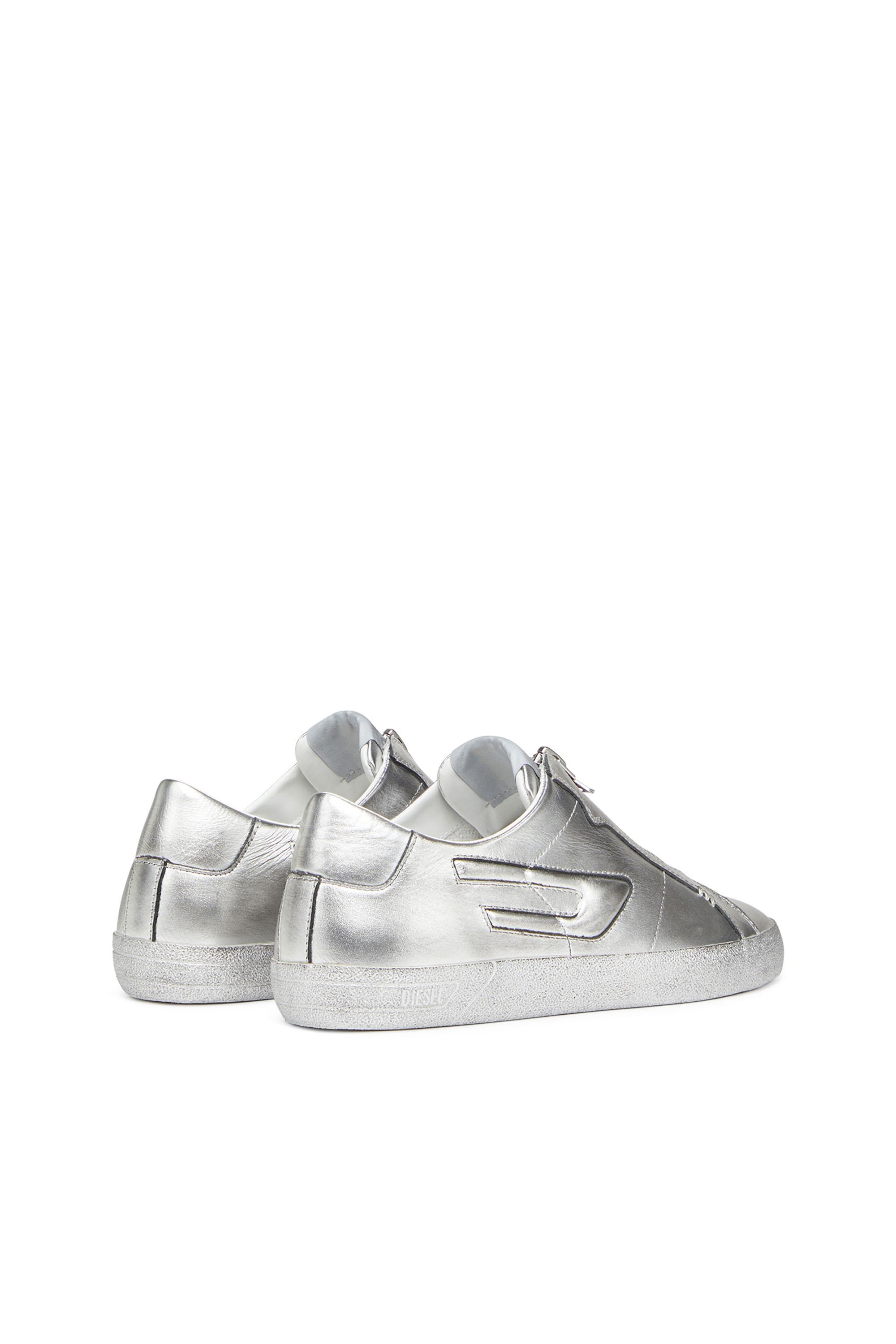 Diesel - S-LEROJI ZIP LOW W, Plata - Image 3