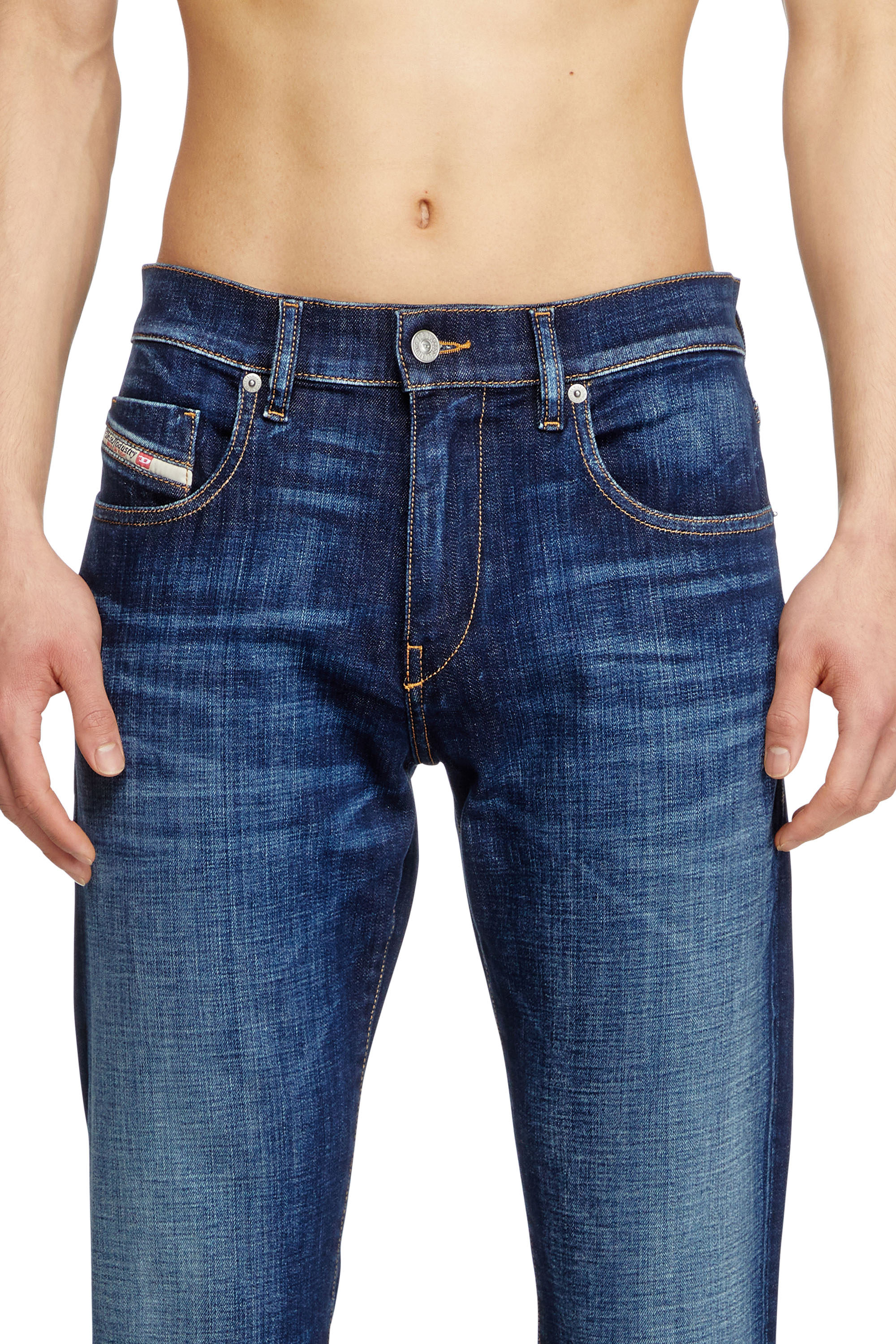 Diesel - Slim Jeans 2019 D-Strukt 09L61 Hombre, Azul medio - 5