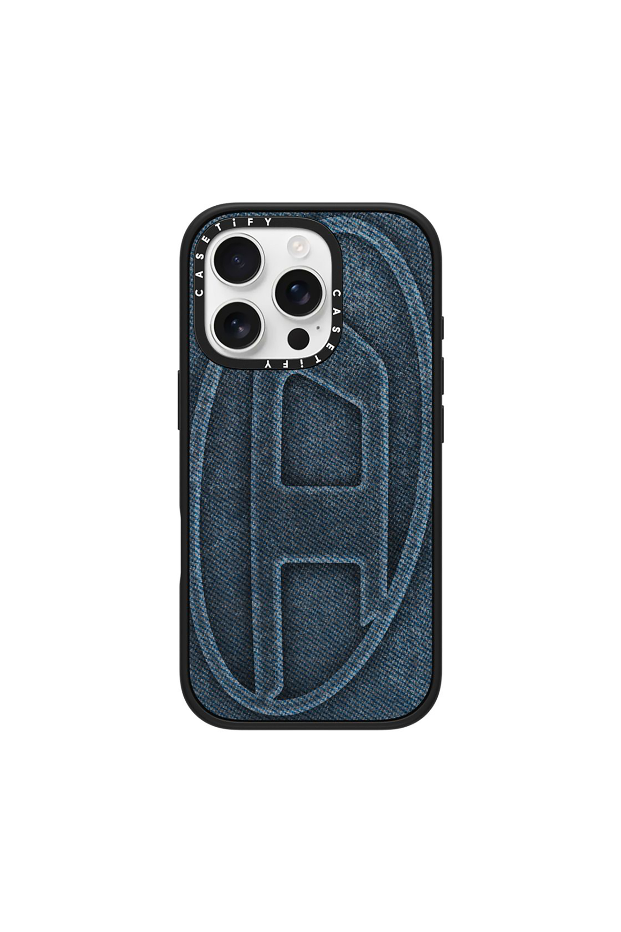 Diesel - 60583 MOULDED CASE, Funda Oval D impact por iPhone 16 Pro Unisex in Azul marino - 1