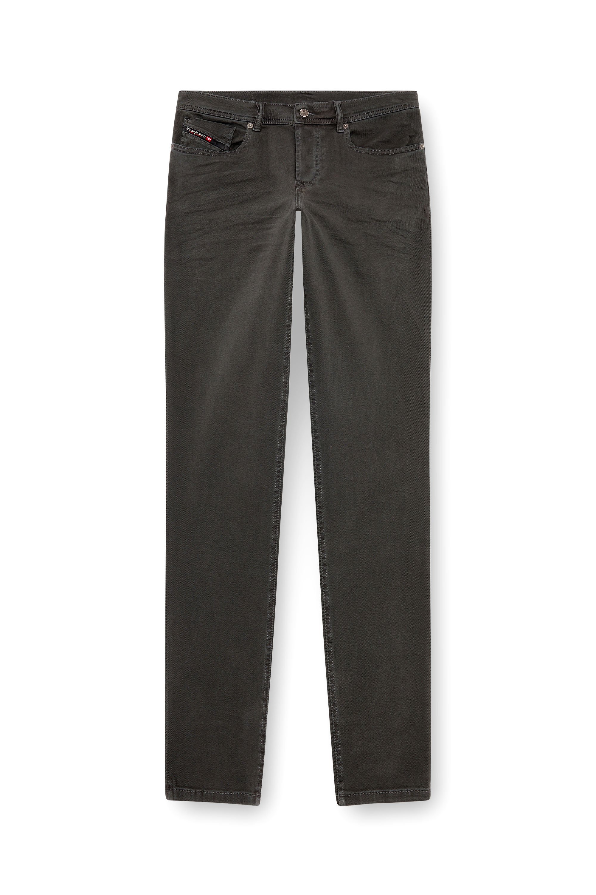 Diesel - Tapered Jeans 2023 D-Finitive 0QWTY, Hombre Tapered Jeans - 2023 D-Finitive in Gris - Image 3