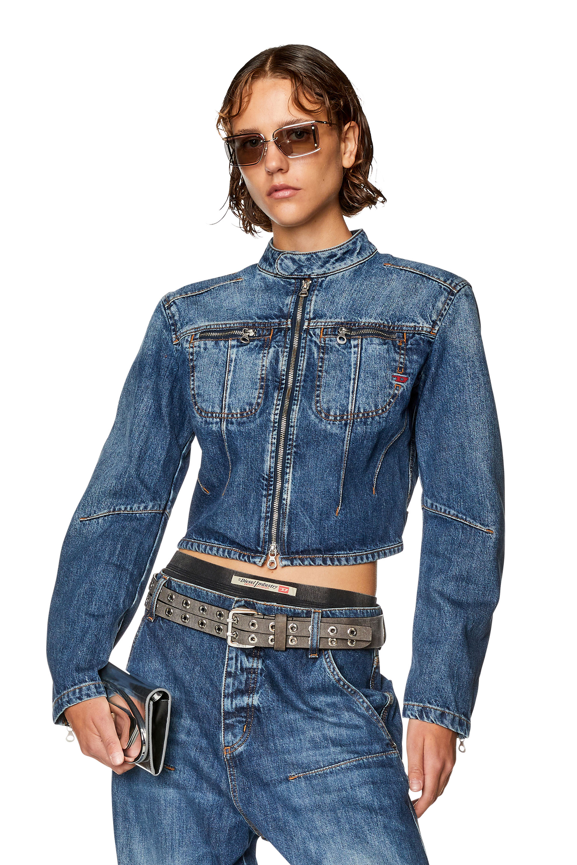 Diesel - DE-SLIMMY-BK-S, Azul medio - Image 1