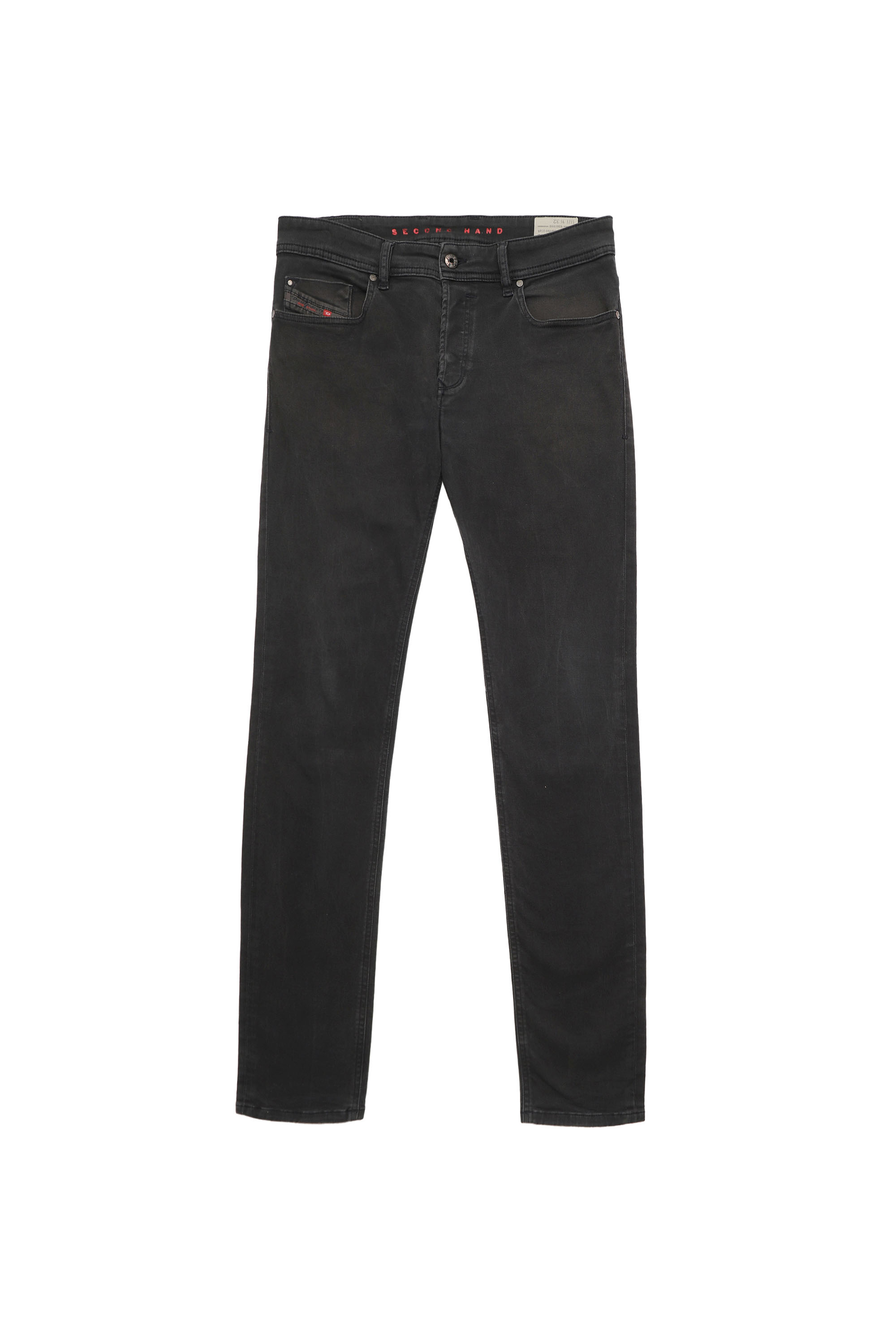 Diesel - SLEENKER-A, Diesel Hombre - Vaqueros Negro/Gris oscuro Hombre in Negro - 1