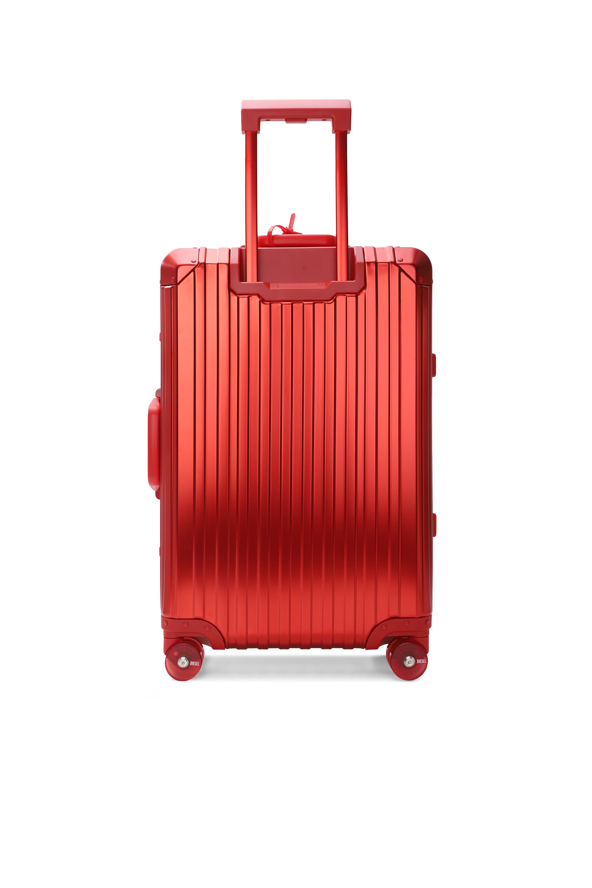Diesel - DIESEL ALUMINUM TROLLEY- DSL002, Maleta de aluminio tama&ntilde;o M Unisex in Rojo - 2