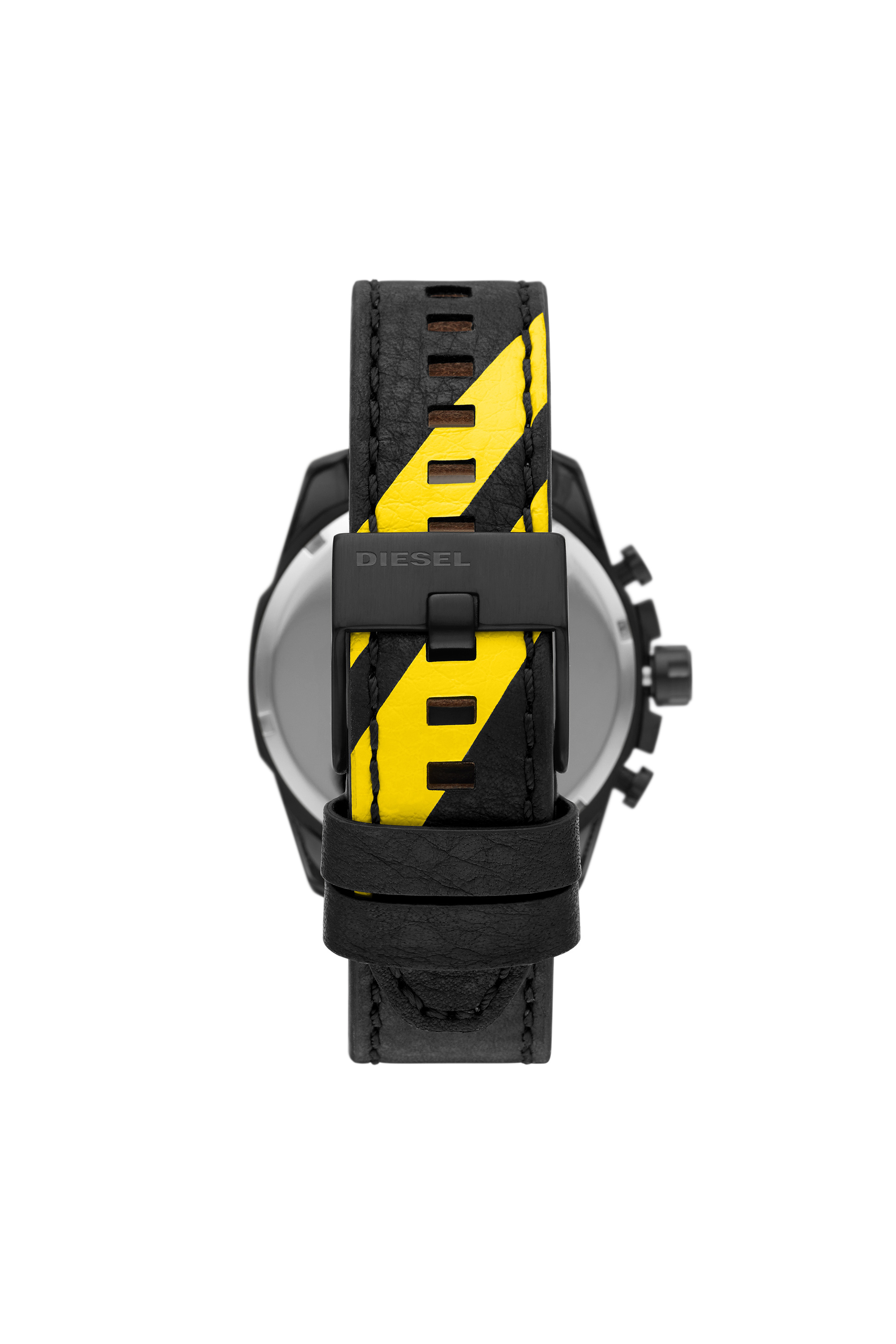 Diesel - DZ4567, Rreloj Baby Chief con correa de cuero negro Hombre in Multicolor - 2