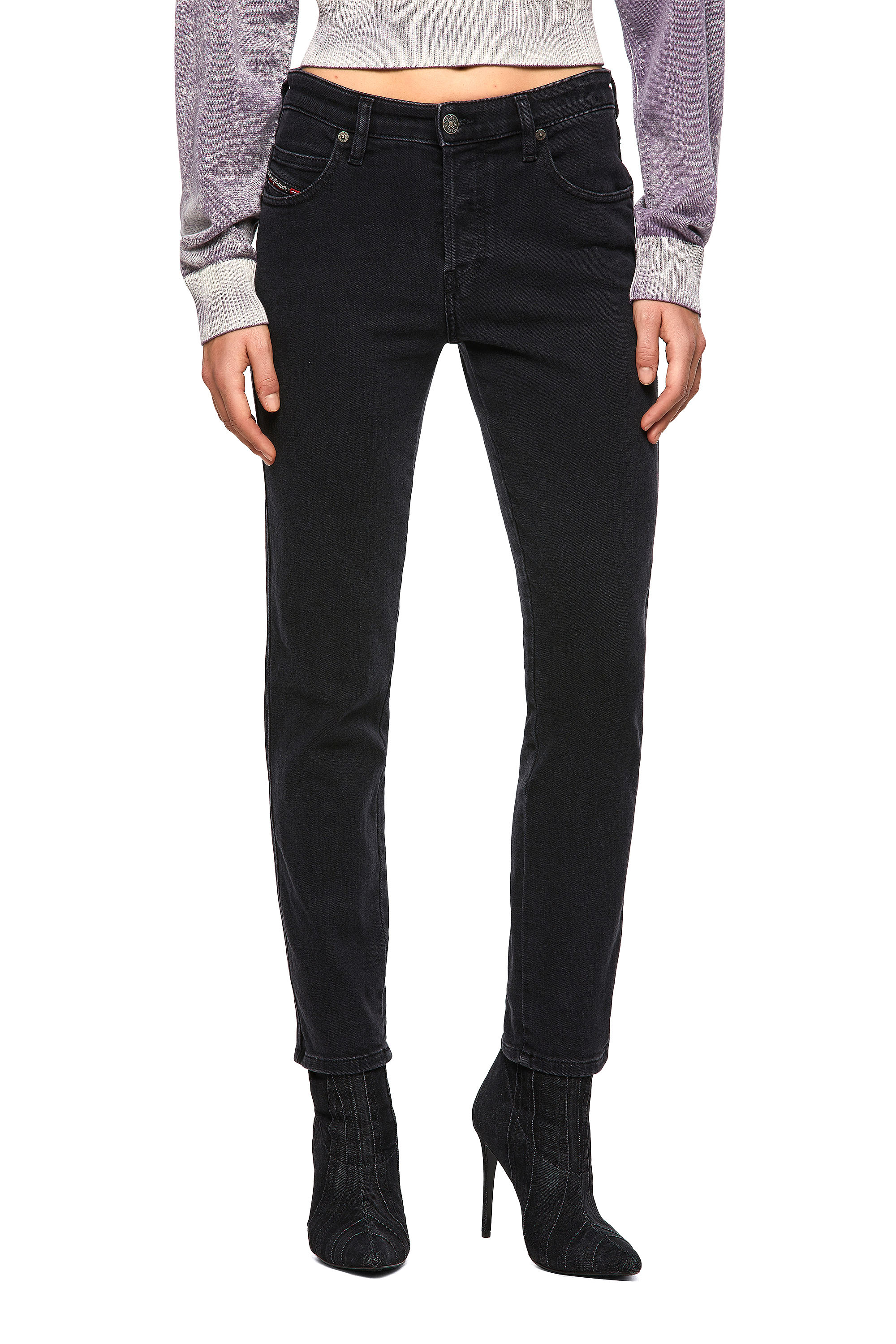 Babhila 0870G, Negro/Gris oscuro - Vaqueros