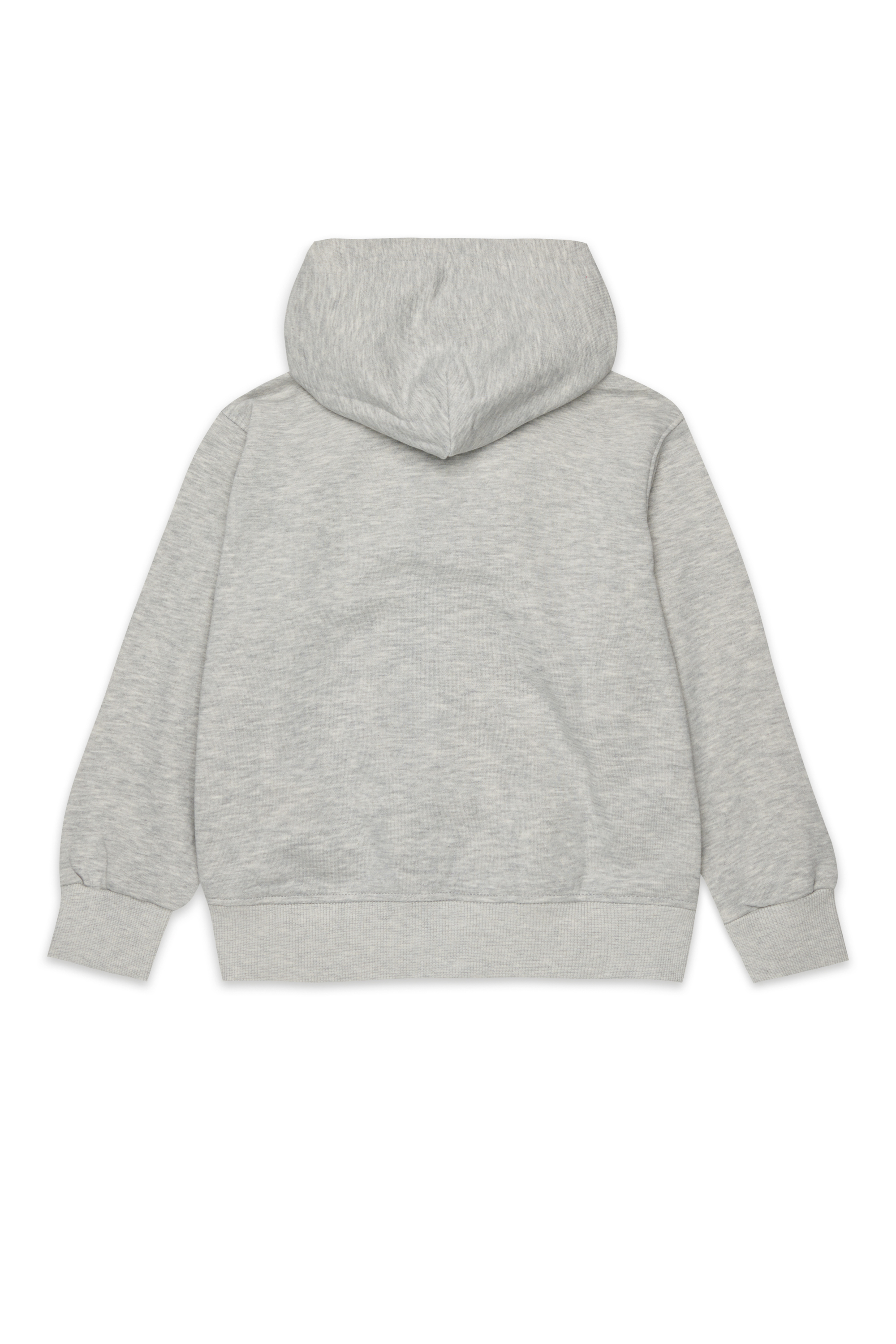 Diesel - SDROPSHOODZ OVER, Sudadera de algodón con cremallera Hombre in Gris - 2