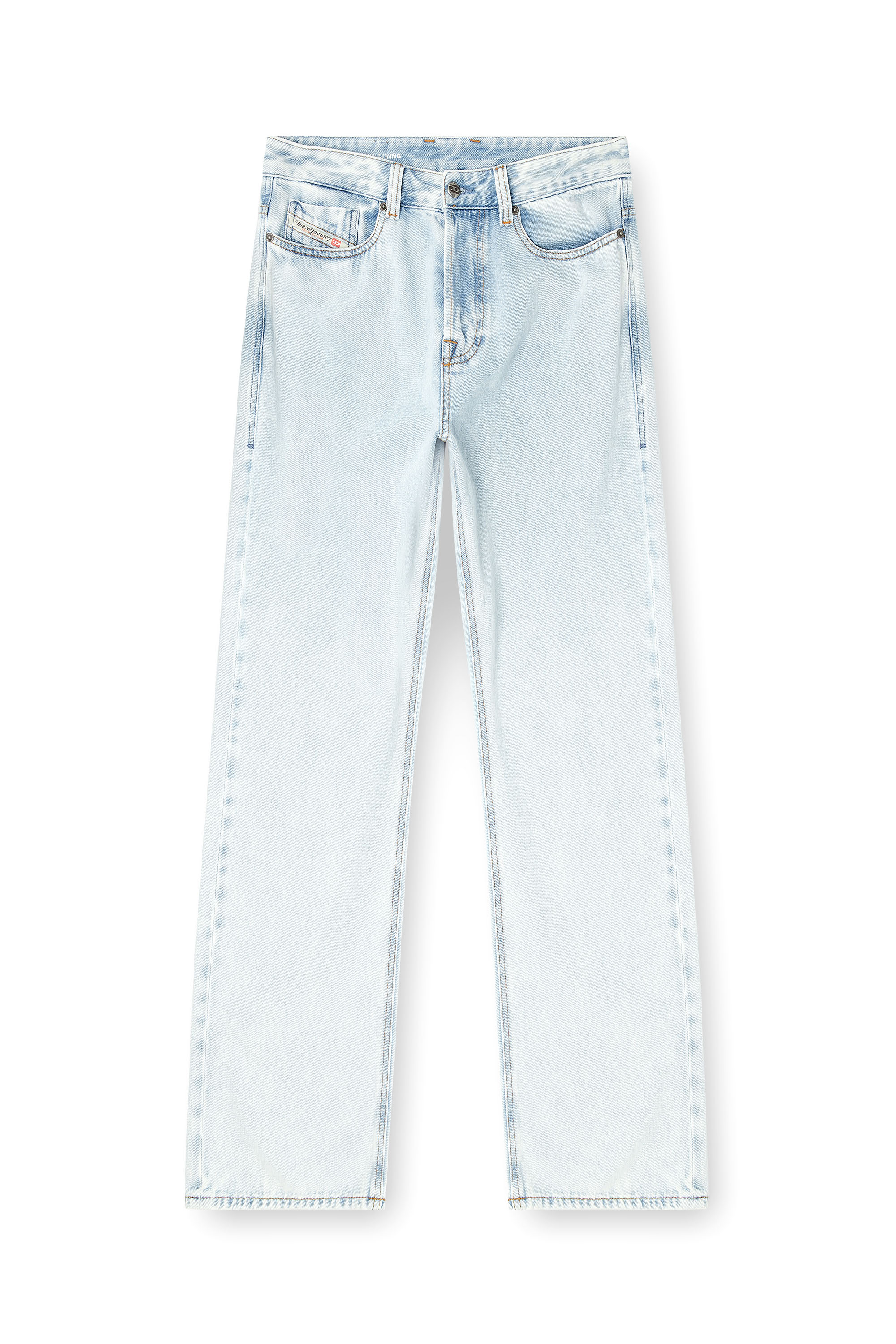 Diesel - Relaxed Jeans 1980 D-Eeper 09M74 Hombre, Azul Claro - 2