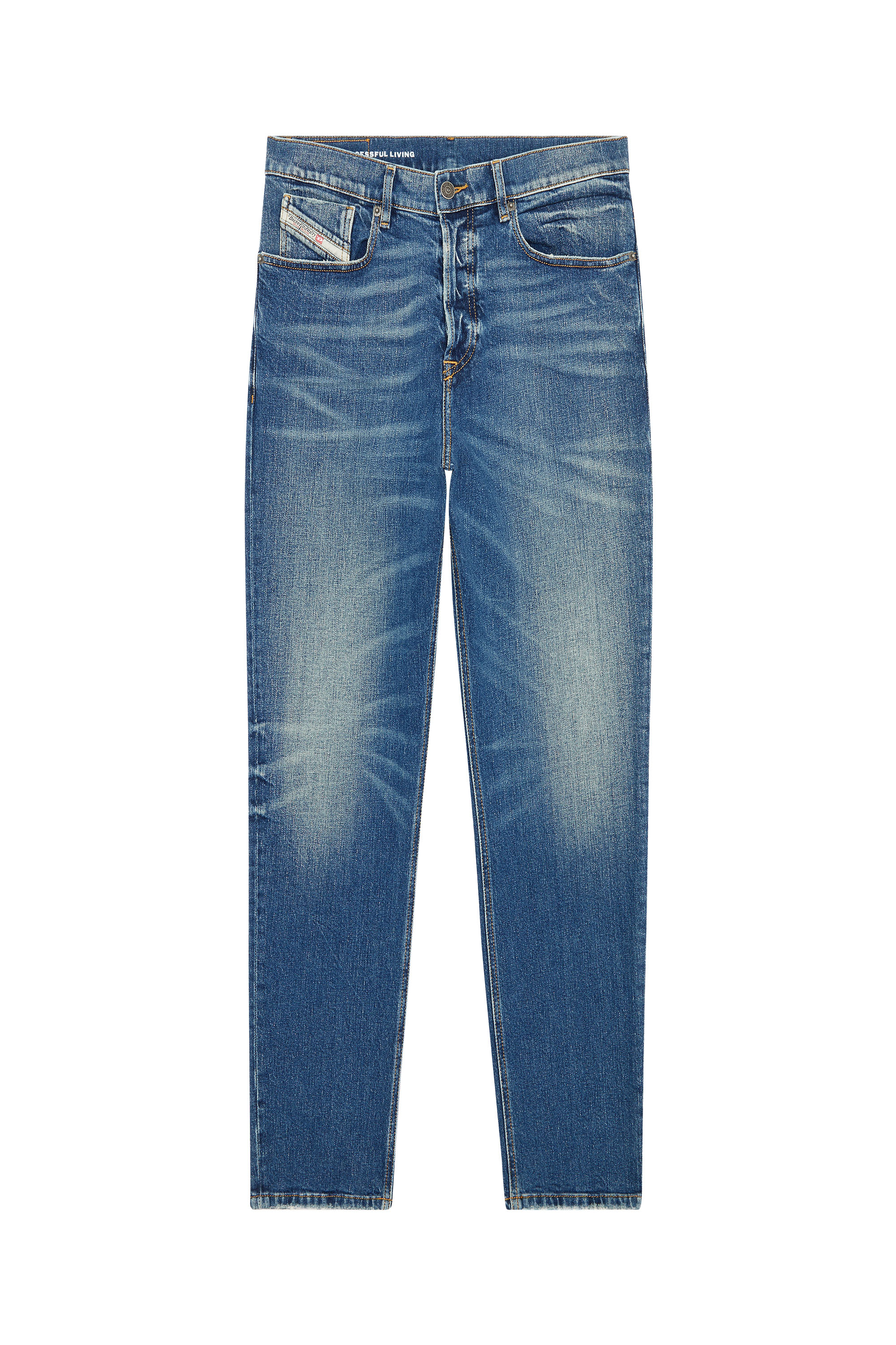 Diesel - Tapered Jeans 2005 D-Fining 007L1, Azul medio - Image 5