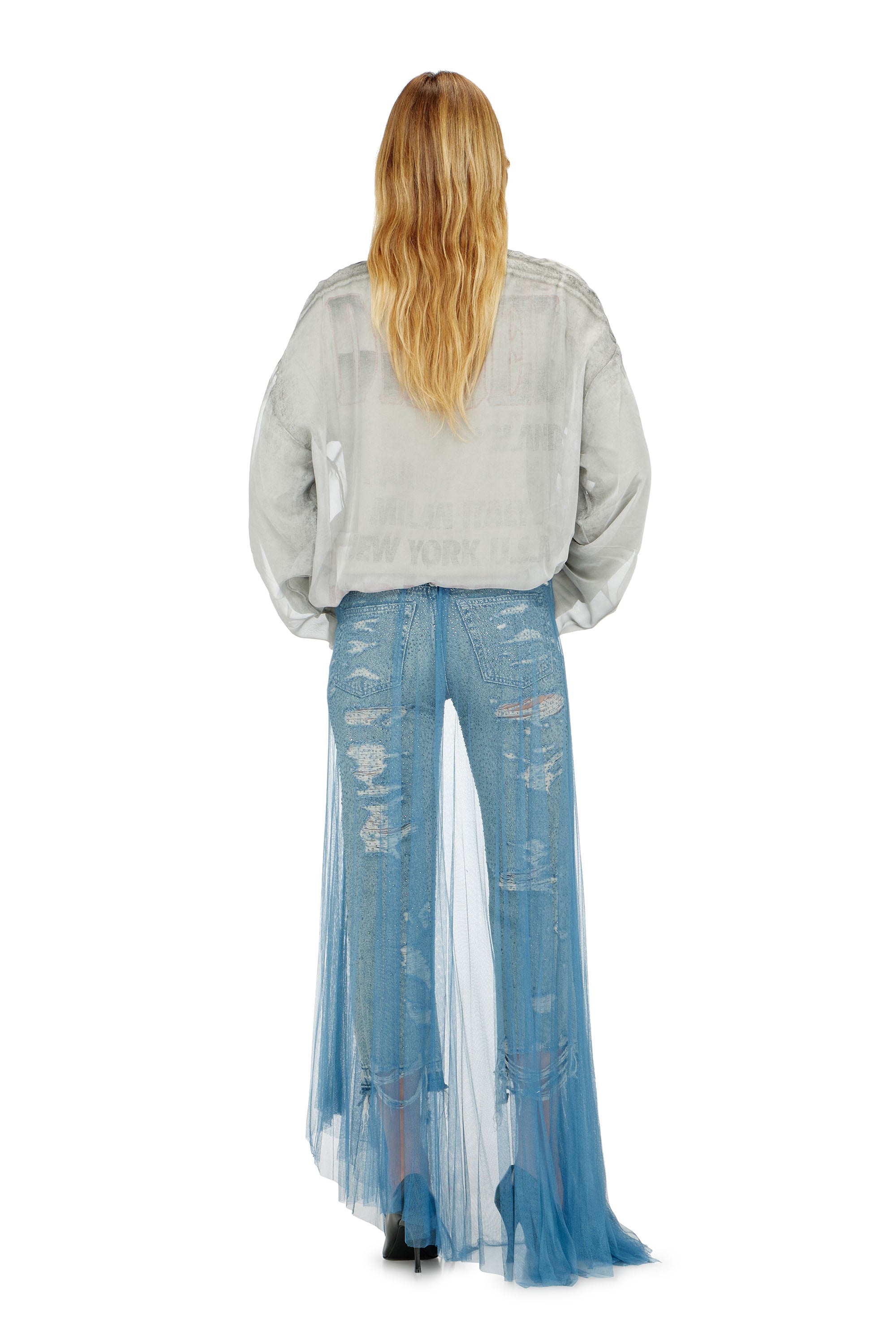 Diesel - Woman's Regular Jeans D-Aisi 0DBER, Medium blue - 4