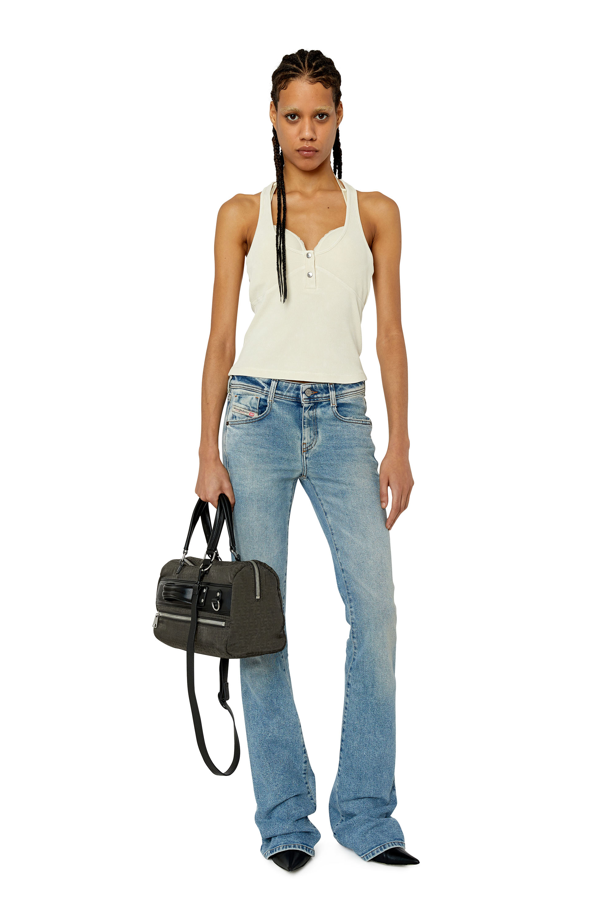 Diesel - 1969 D-EBBEY 09E86 Bootcut and Flare Jeans, Azul Claro - Image 4