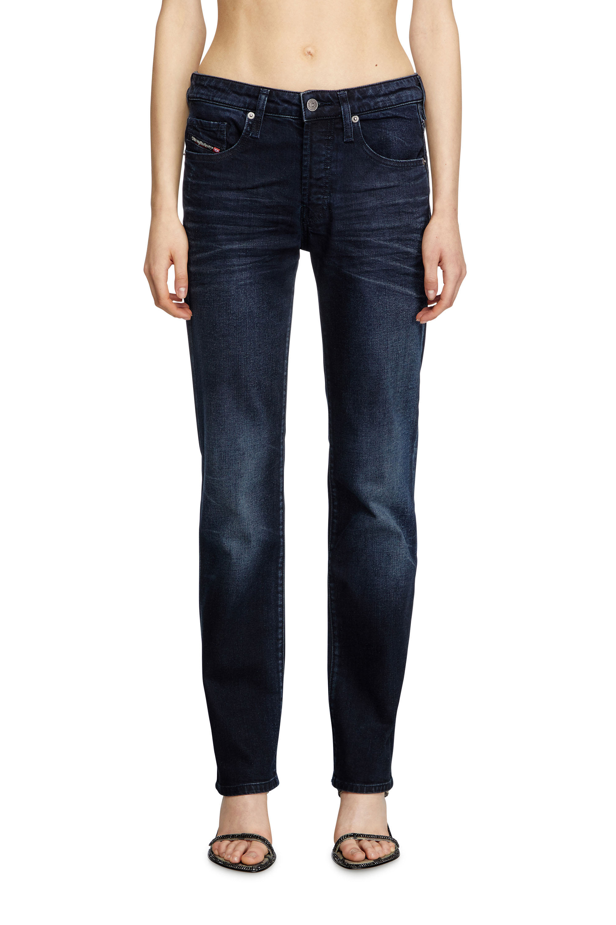 Diesel - Regular Jeans 1989 D-Mine 0BMBX Mujer, Azul Oscuro - 3