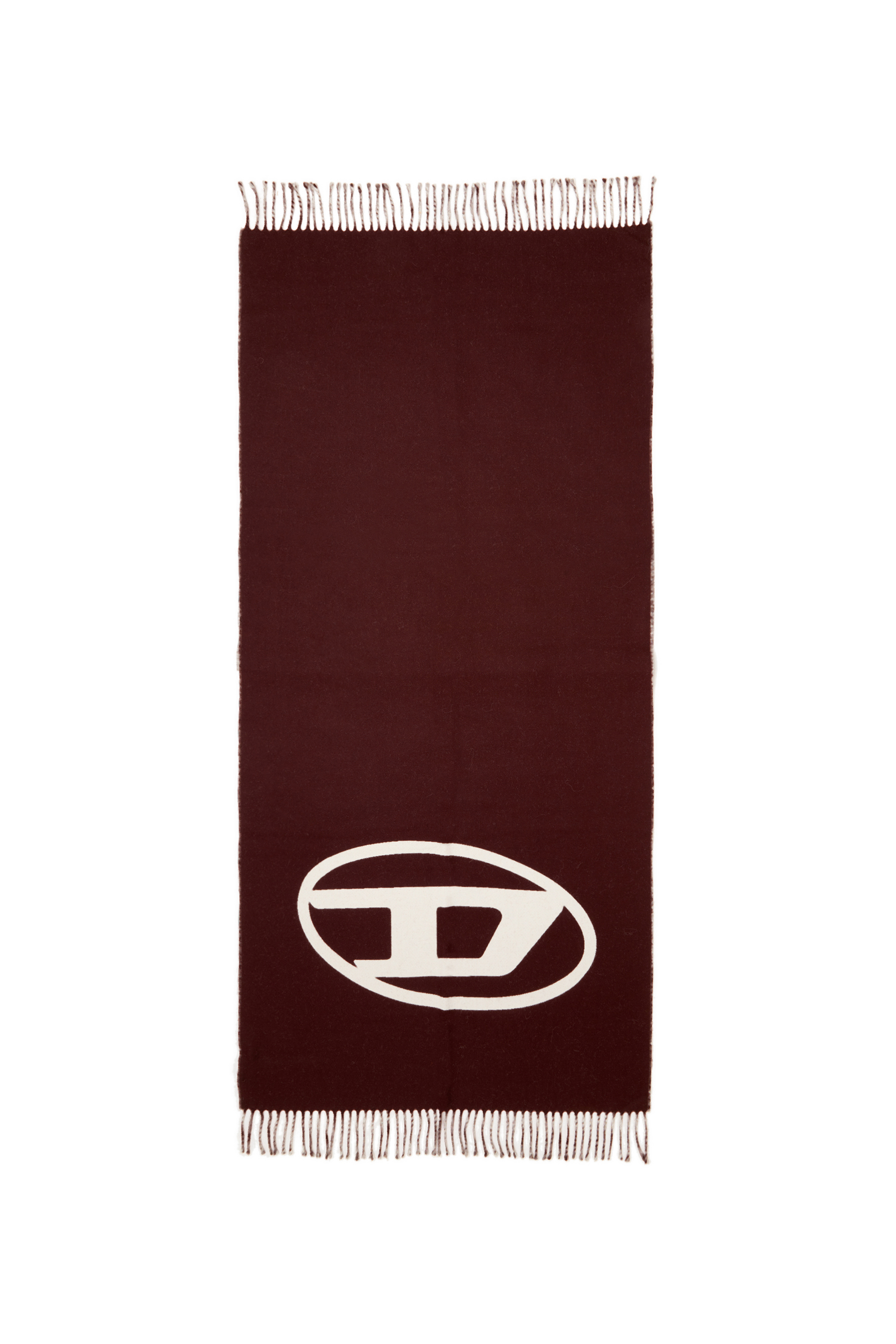 Diesel - S-TEVIE, Bufanda de lana reversible en dos tonos Hombre in Rojo - 2
