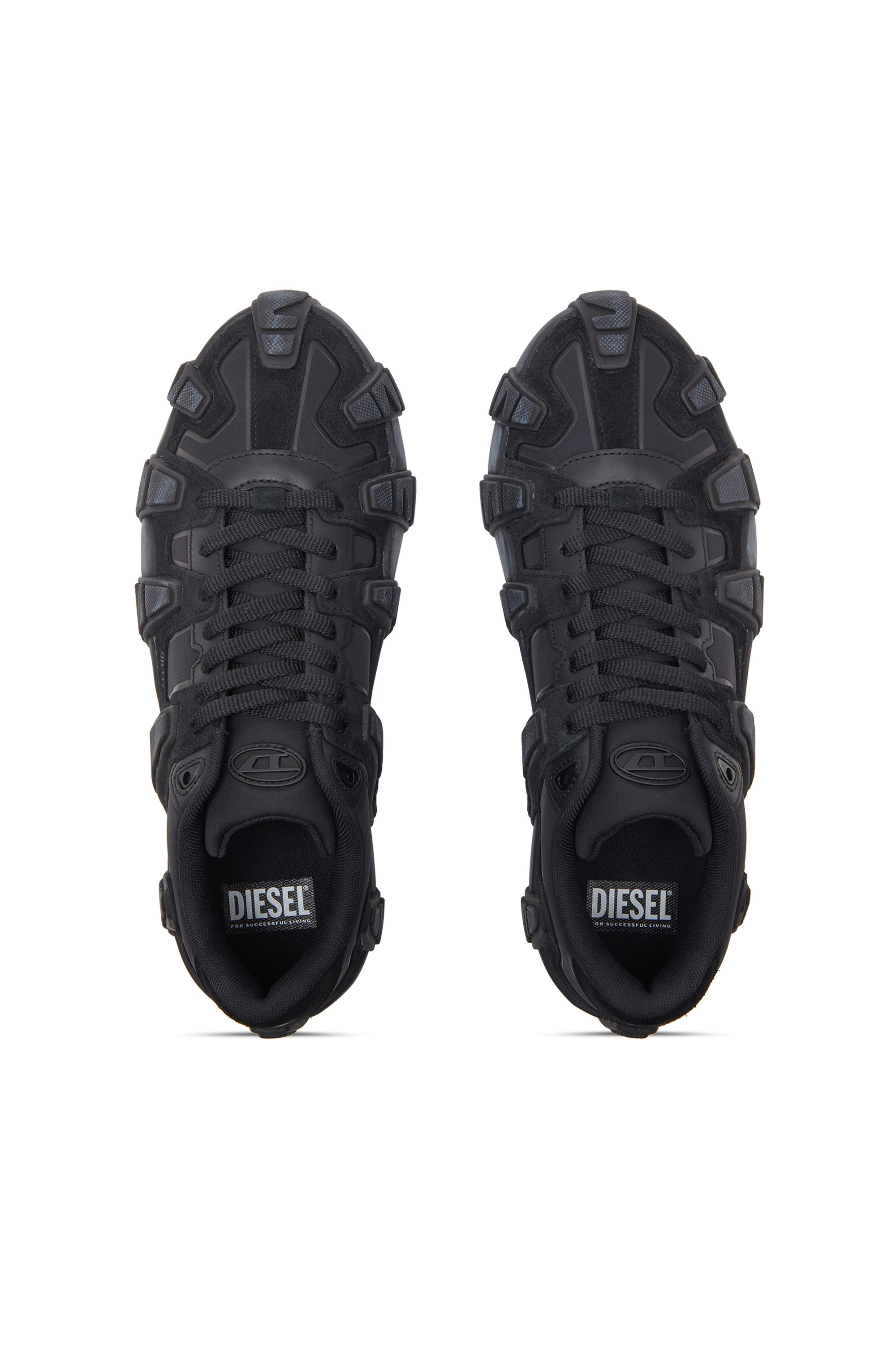 S-D-GRIFFE LOW, Negro/Azul marino Diesel - S-D-GRIFFE LOW, S-D-Griffe - Zapatillas de nylon Hombre in Multicolor - 4
