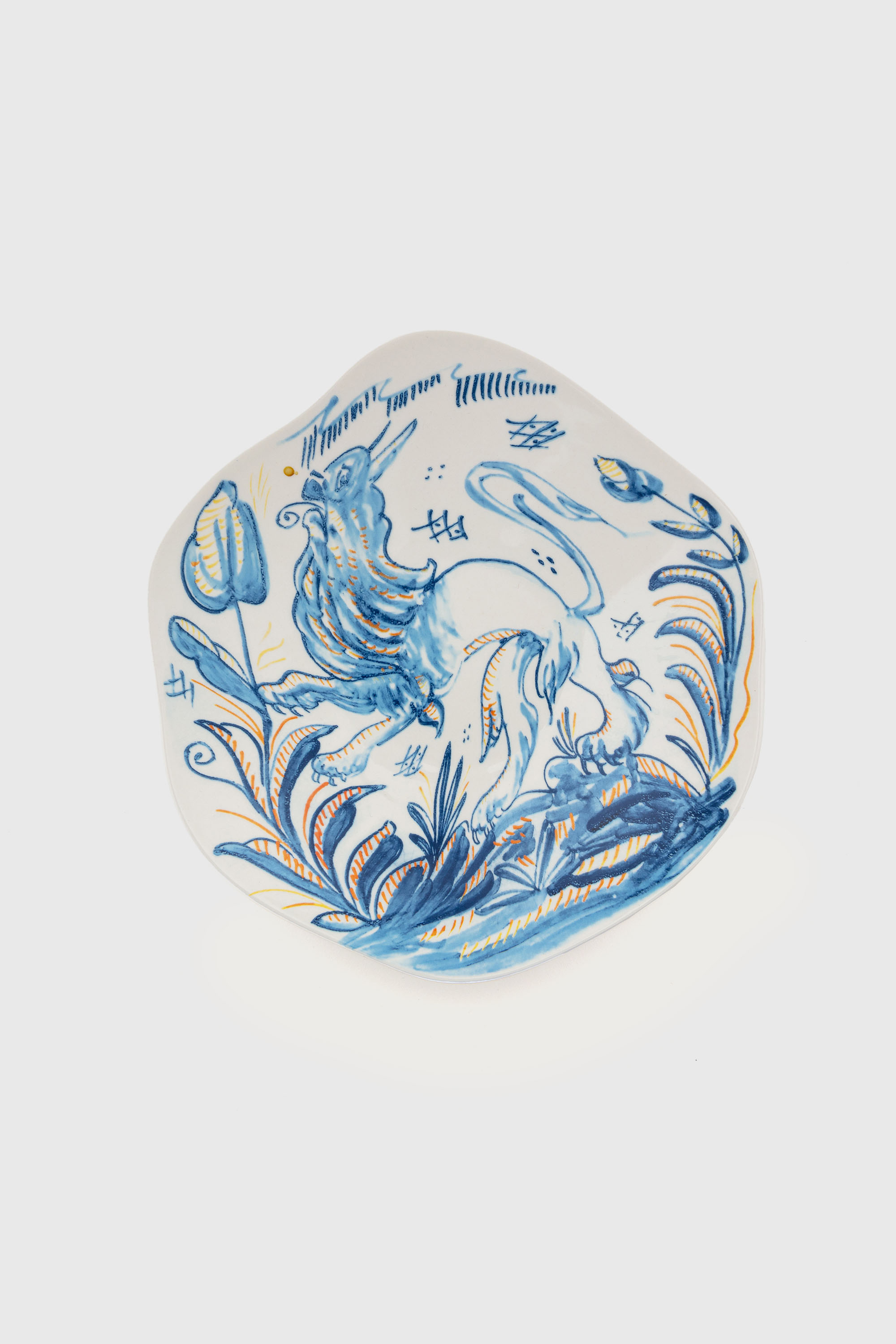 Diesel - 11225 SOUP PLATE IN PORCELAIN "CLASSIC O, Plato hondo de porcelana Unisex in Multicolor - 1