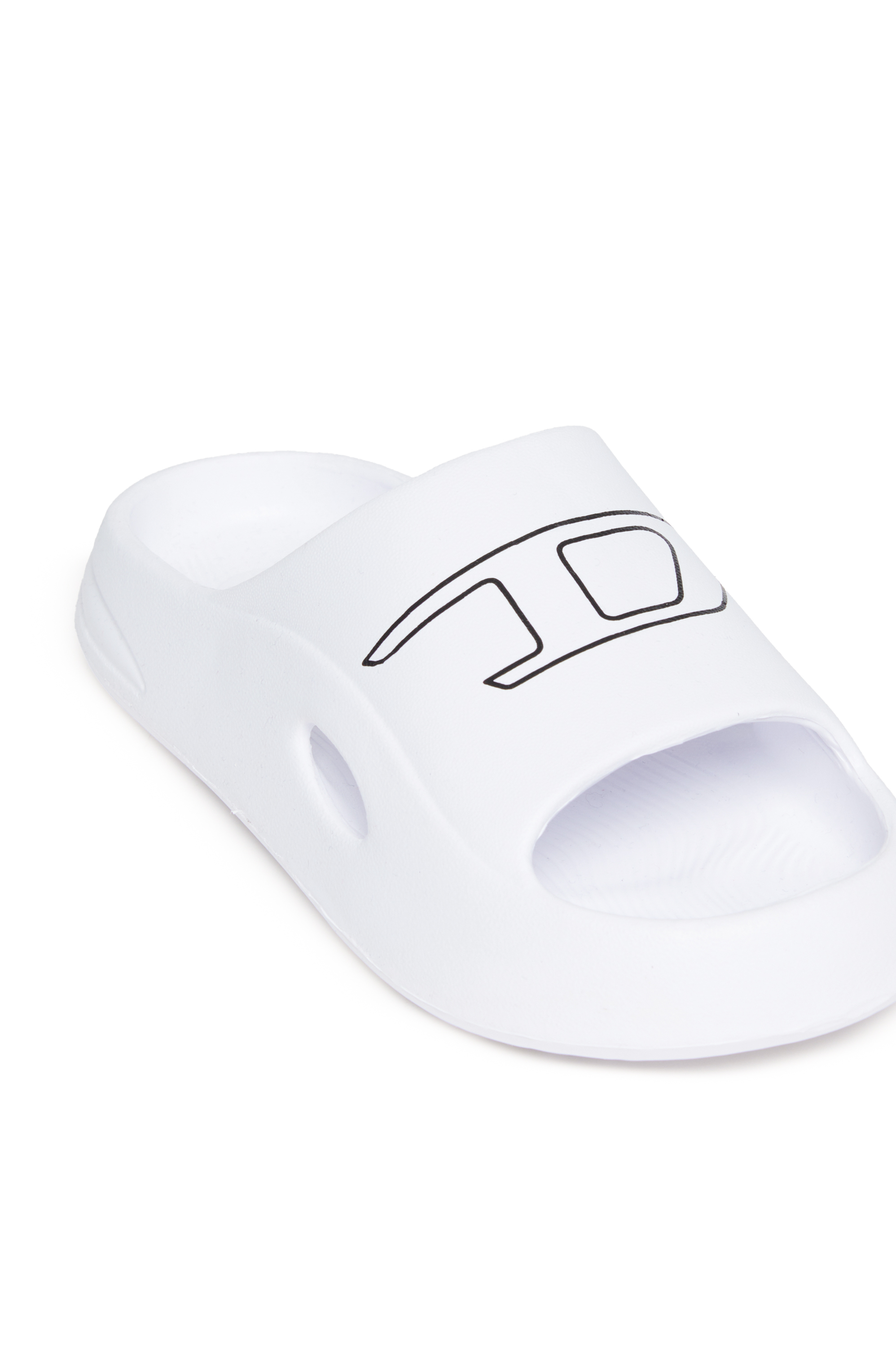 Diesel - SA-CHUNCKY D, Chanclas de EVA para la piscina con logotipo Unisex in Blanco - 4