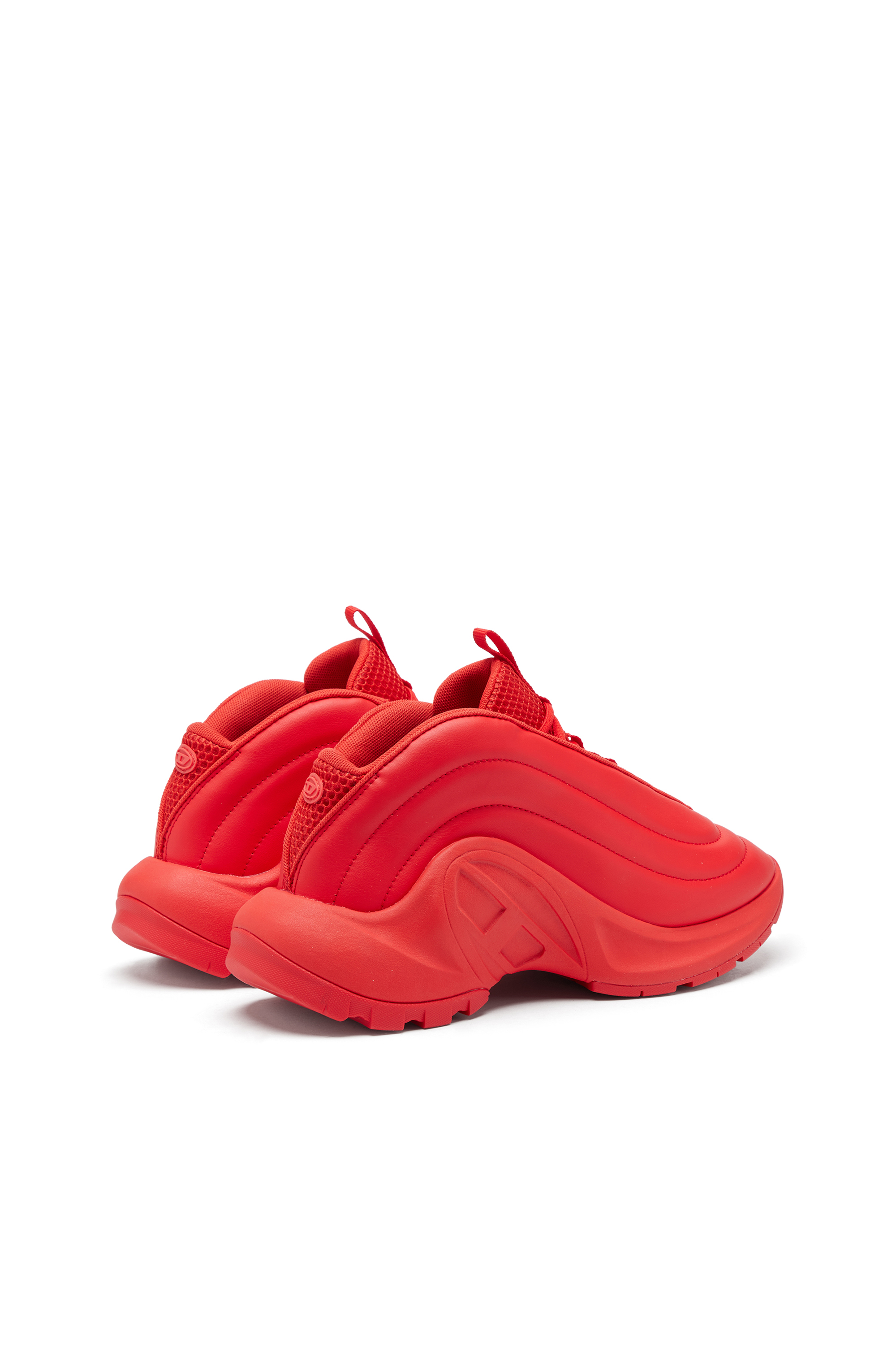 Diesel - S-D-RUNNER X, S-D-Runner X-Deportivas sin cordones con empeine Oval D mate Unisex in Rojo - 3