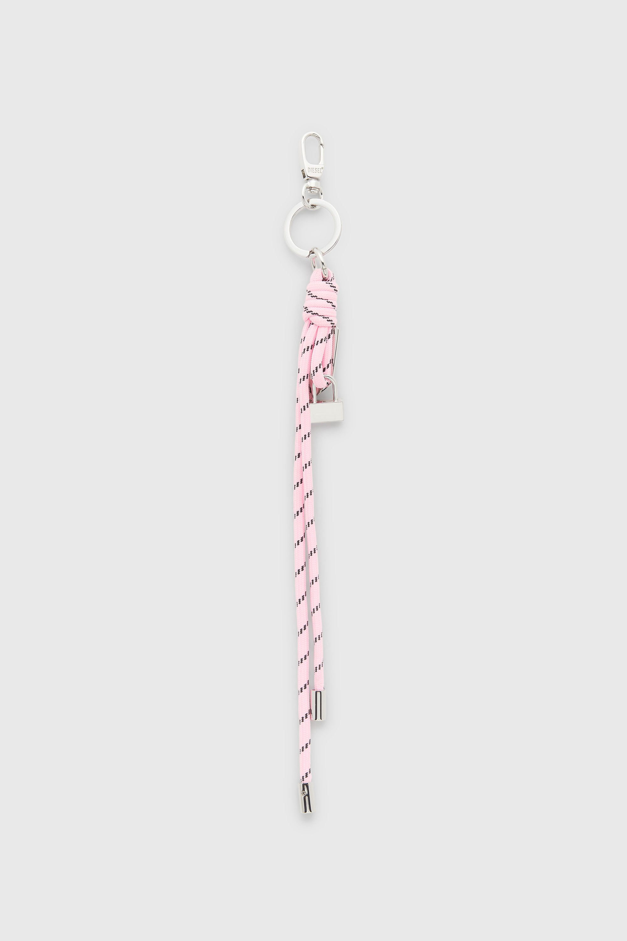Diesel - ROPE II, Colgante de metal y cuerda con colgante Diesel Unisex in Rosa - 2