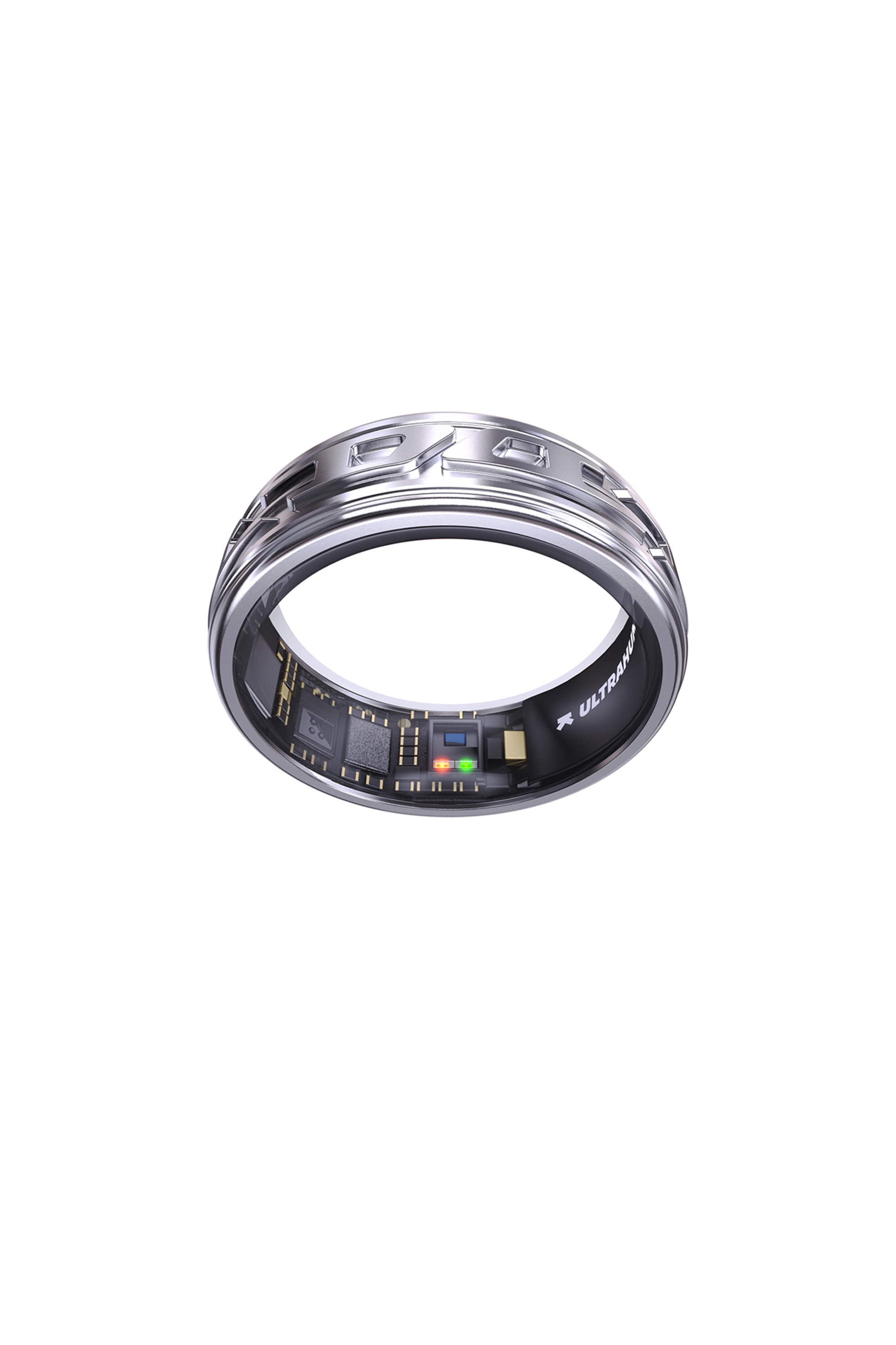 Diesel - SMART RING CRYO SILVER- UHRA-DS, Anillo inteligente en plata brillante Unisex in Plateado - 1
