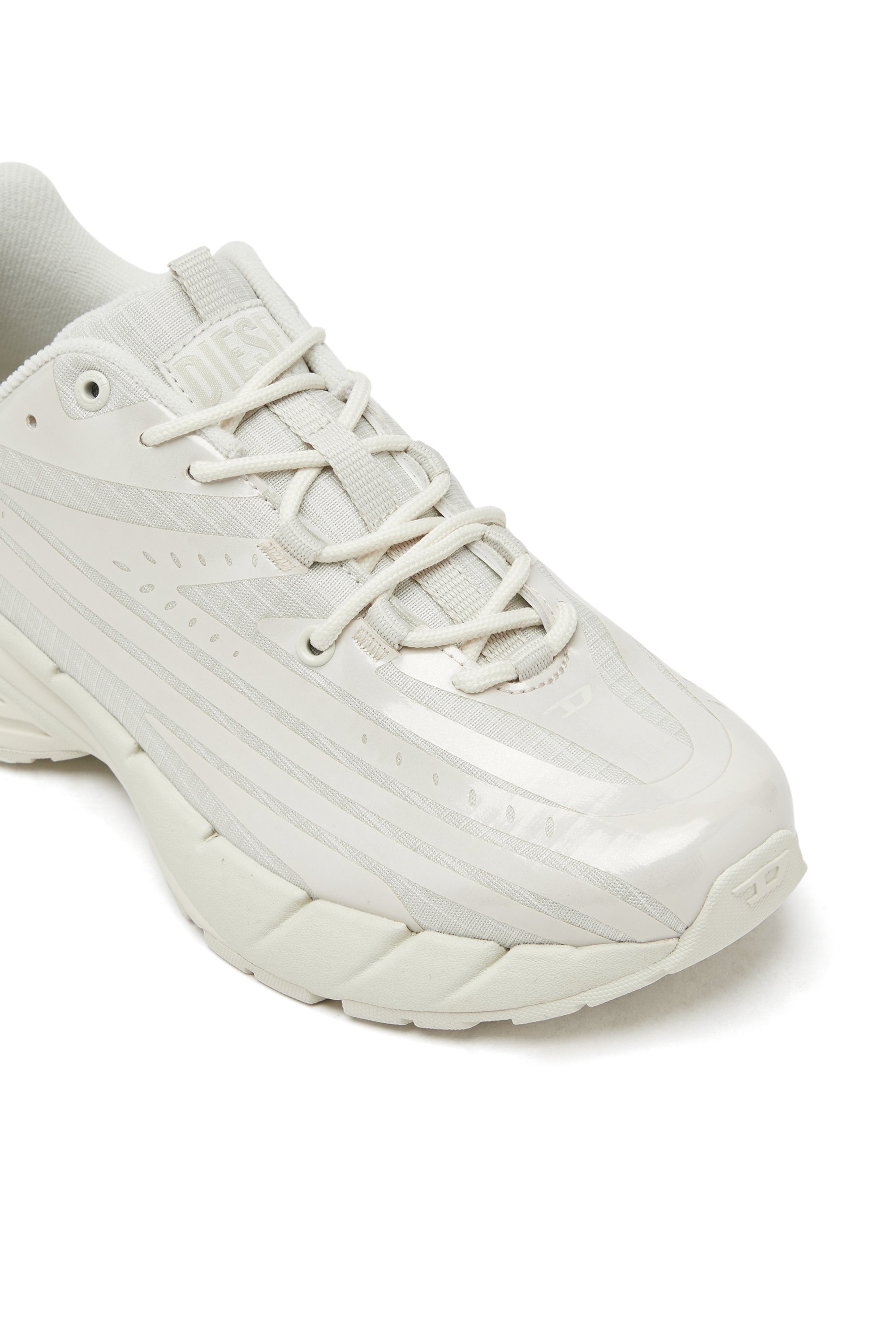 Diesel - D-AIRSPEED LOW W, D-Airspeed Low-Deportivas monocromáticas con recubrimiento perlado Mujer in Blanco - 6