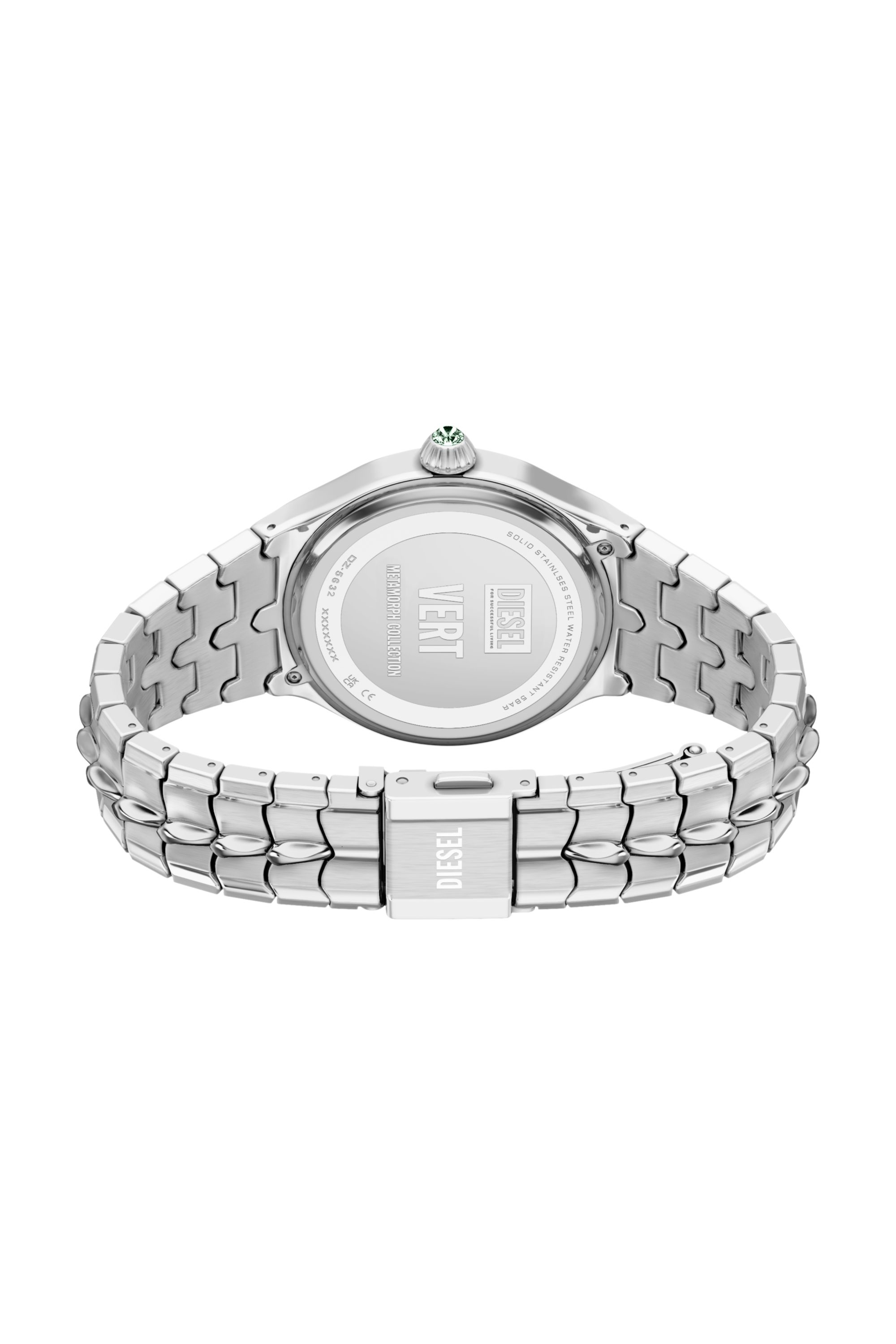 Diesel - DZ5632 WATCH, Reloj Vert de acero inoxidable Hombre in Plateado - 5