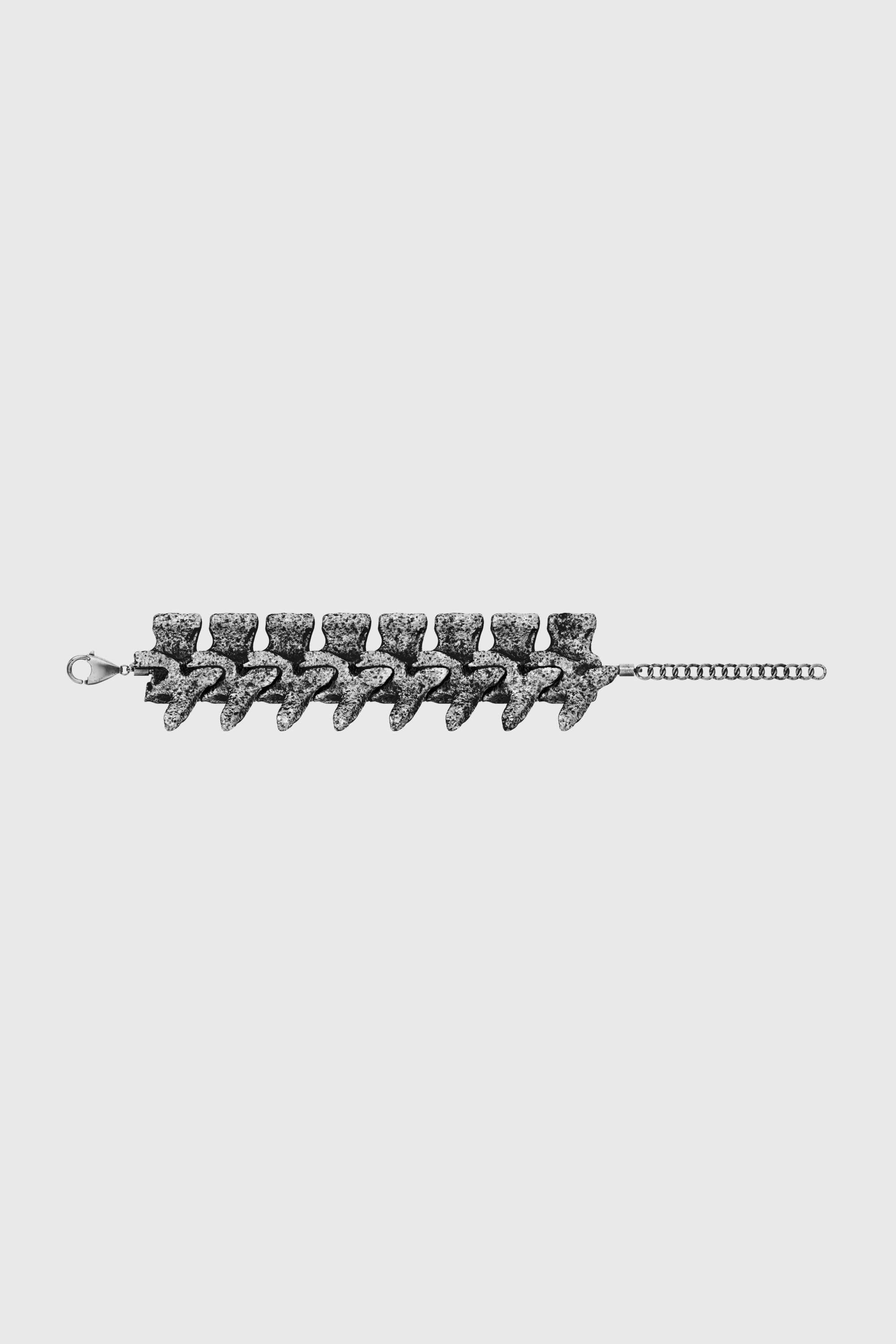 Diesel - DX1709040 JEWELLERY, Pulsera con componentes plateados Unisex in Gris - 3