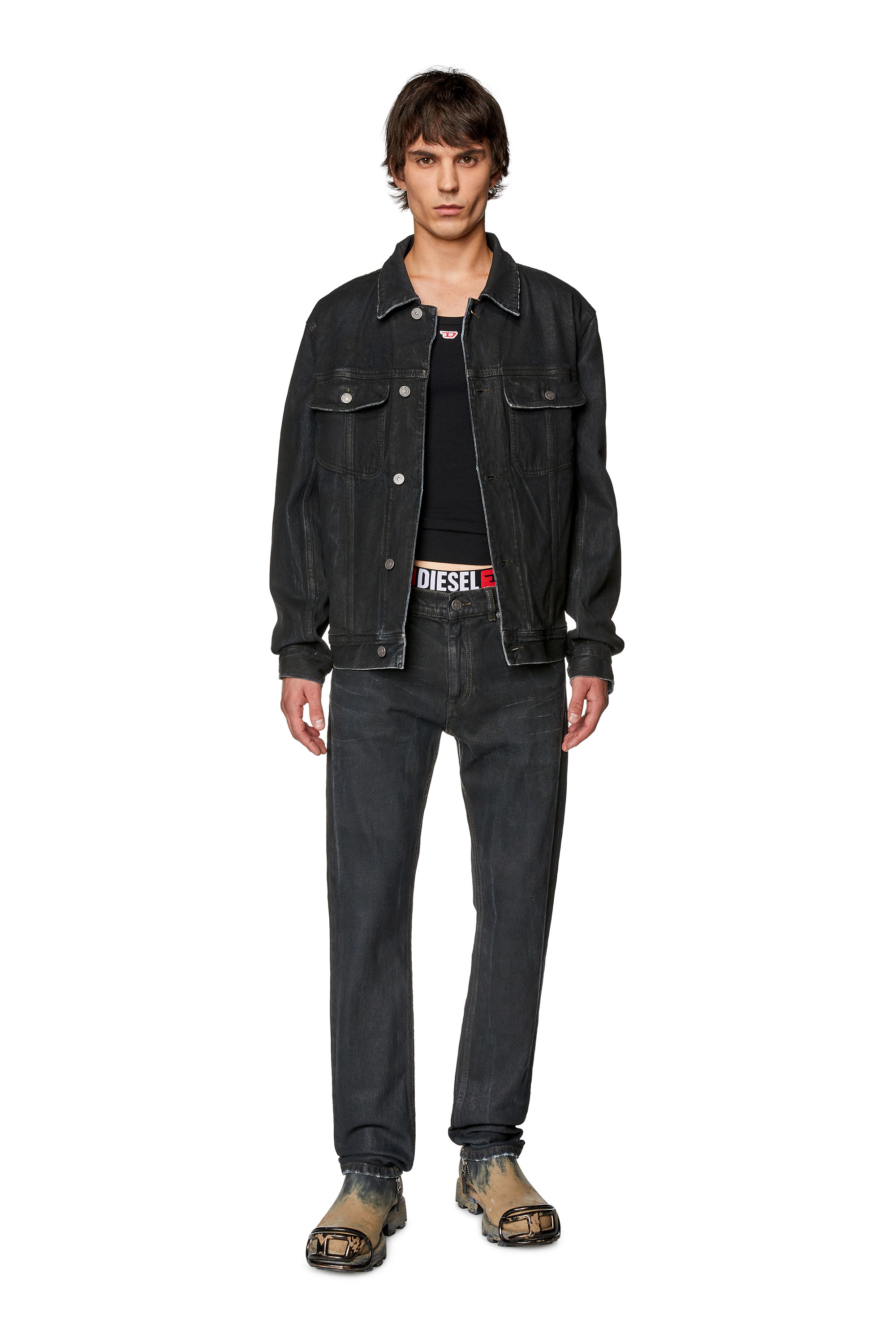 Diesel - D-BARCY-S1, Negro/Gris oscuro - Image 2