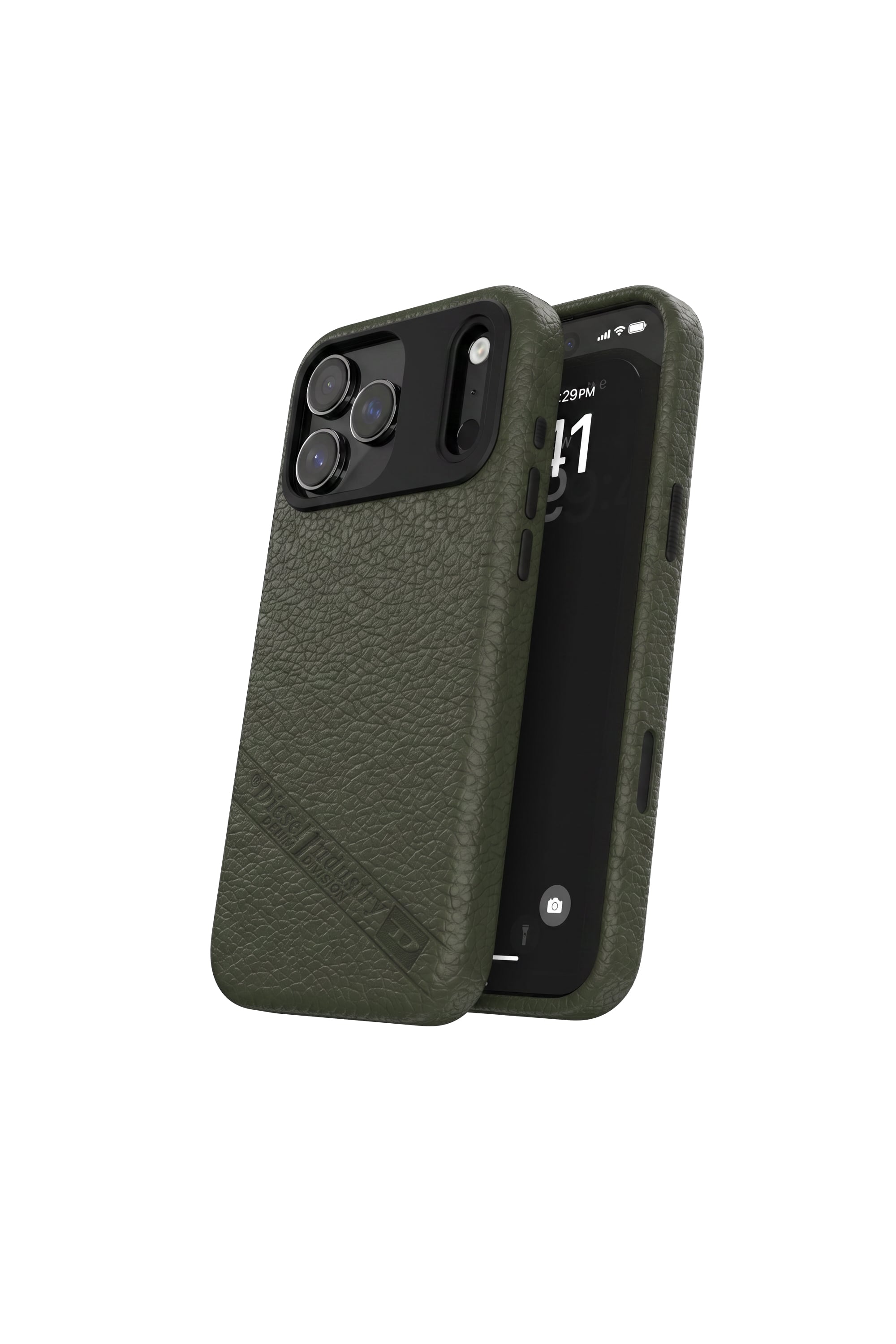 Diesel - 60648 MOULDED CASE, Funda Flag D con MagSafe para iPhone 17 Pro Max Unisex in Verde - 3