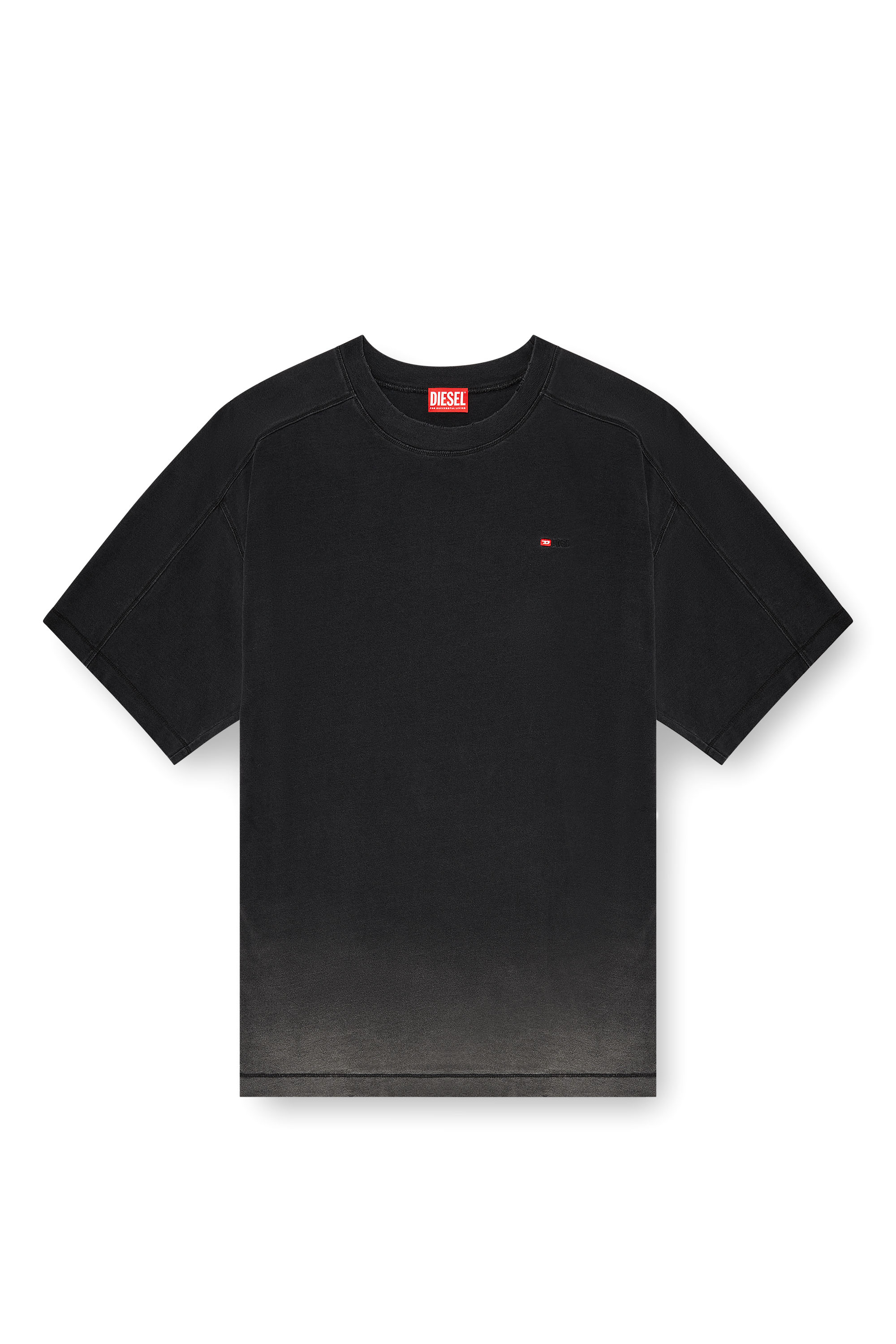 Diesel - T-CROX, Camiseta de algod&oacute;n con efecto degradado Hombre in ToBeDefined - 3
