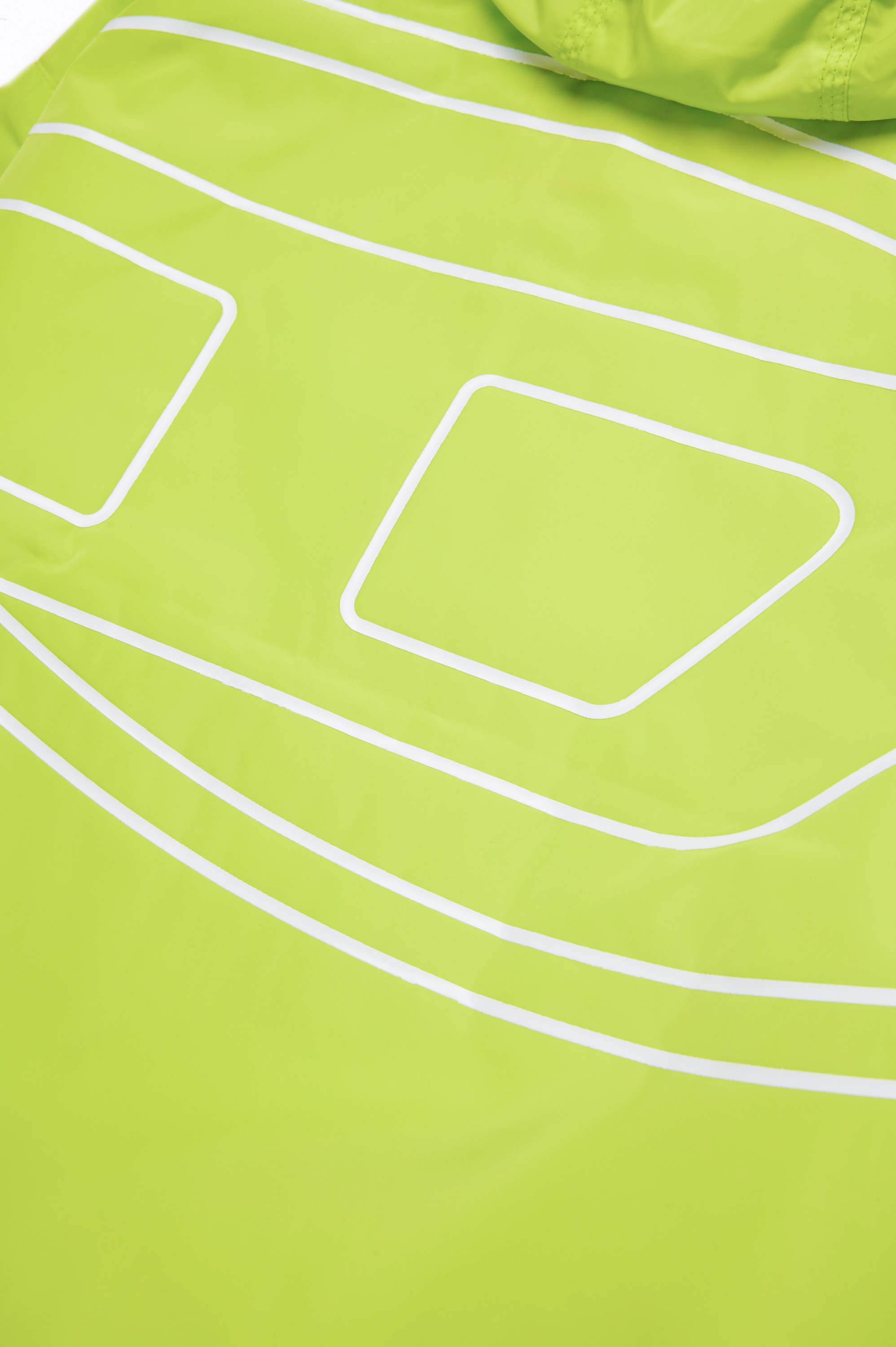 Diesel - JCLOG, Anorak con estampado Oval D mega Hombre in Verde - 4