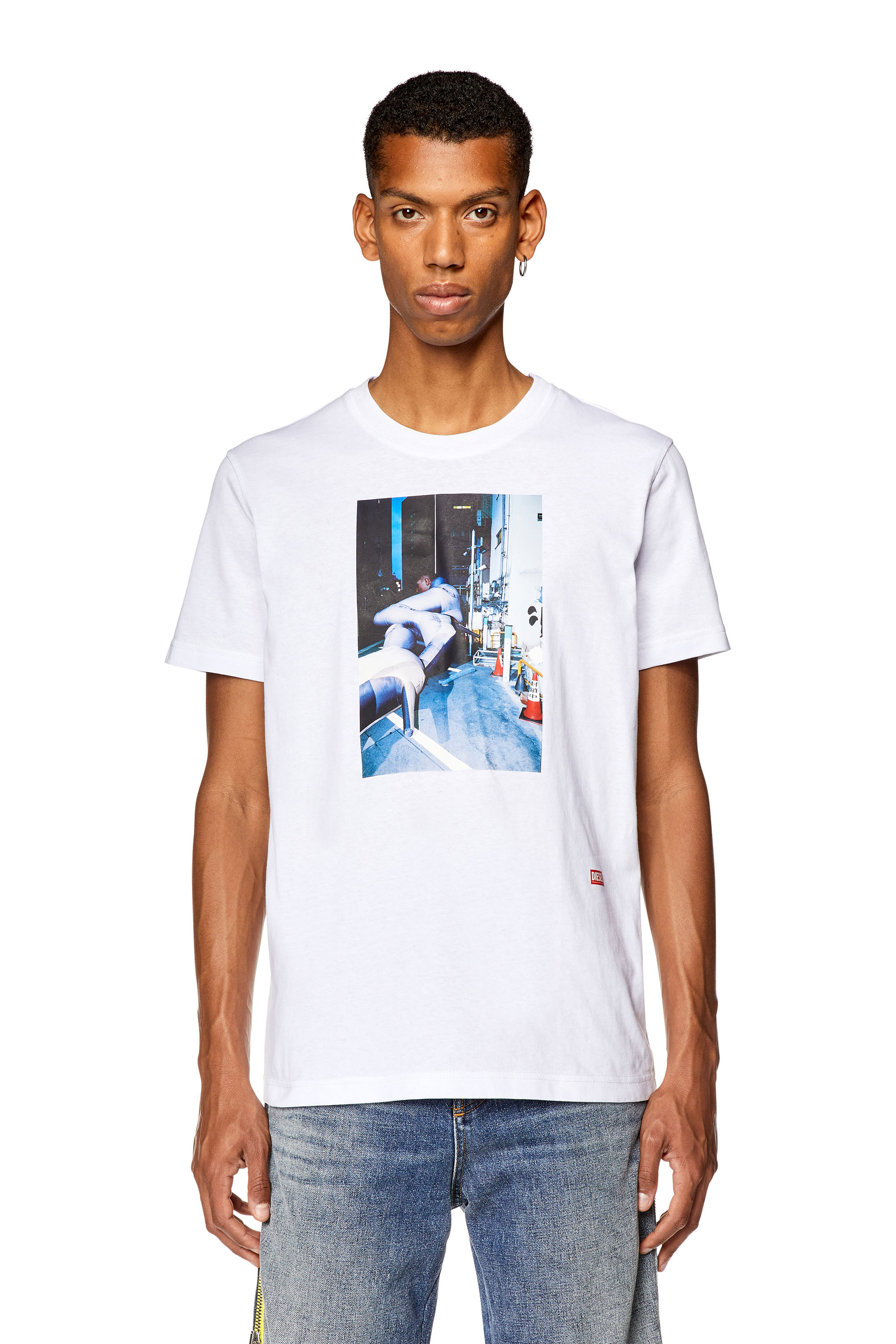Diesel - T-DIEGOR-L5, Blanco - Image 5