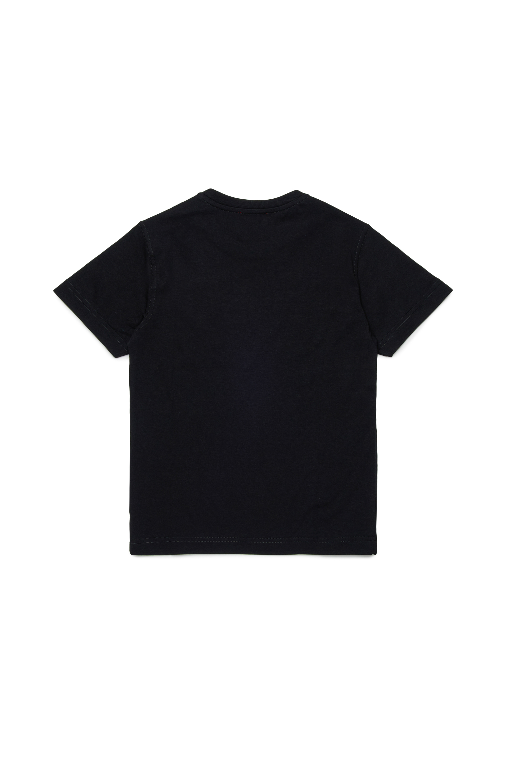 Diesel - TDIEGORL6, Camiseta con logotipo manchado Hombre in Negro - 2