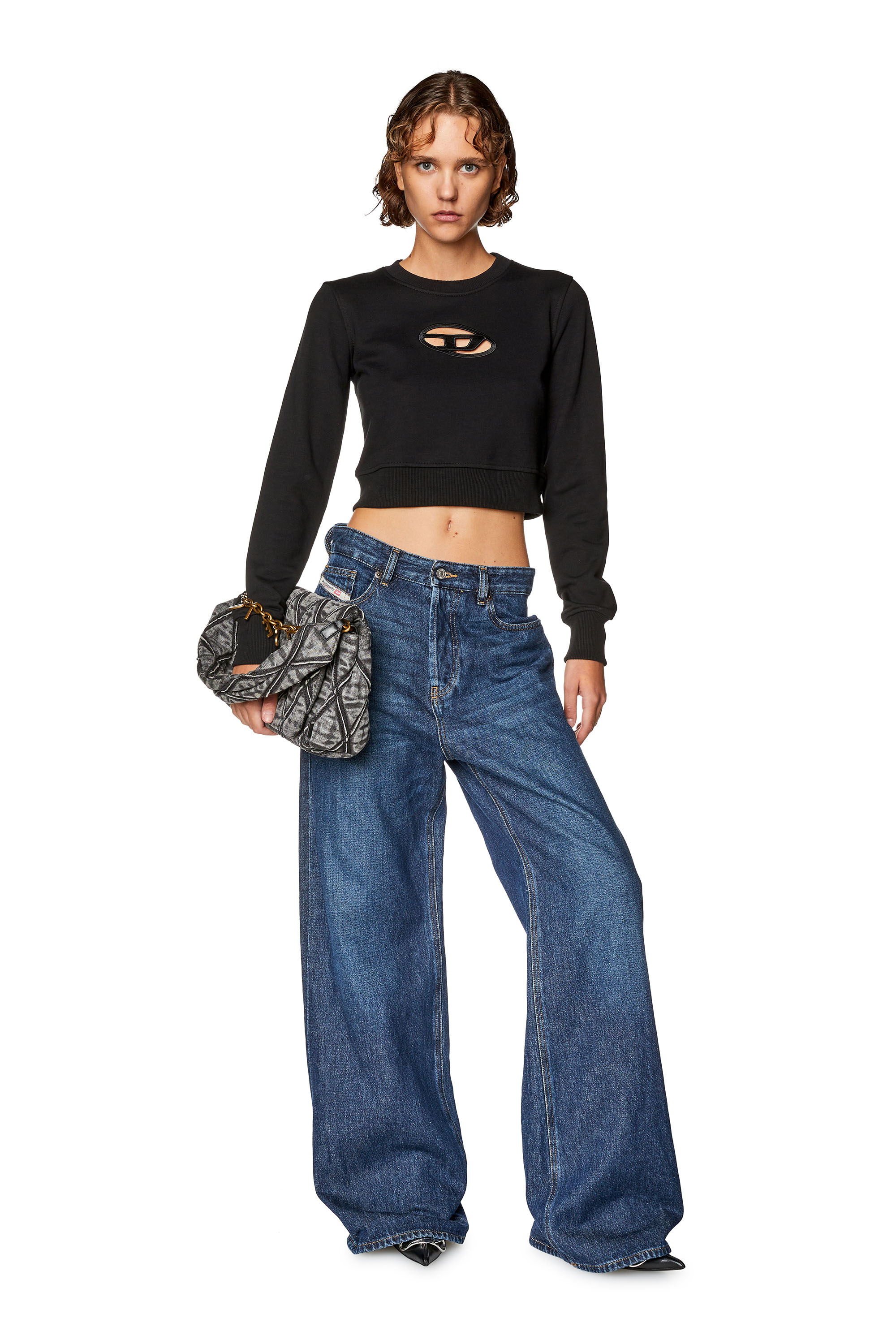 Diesel - Relaxed Jeans 1996 D-Sire 09C03 Mujer, Azul Oscuro - 1