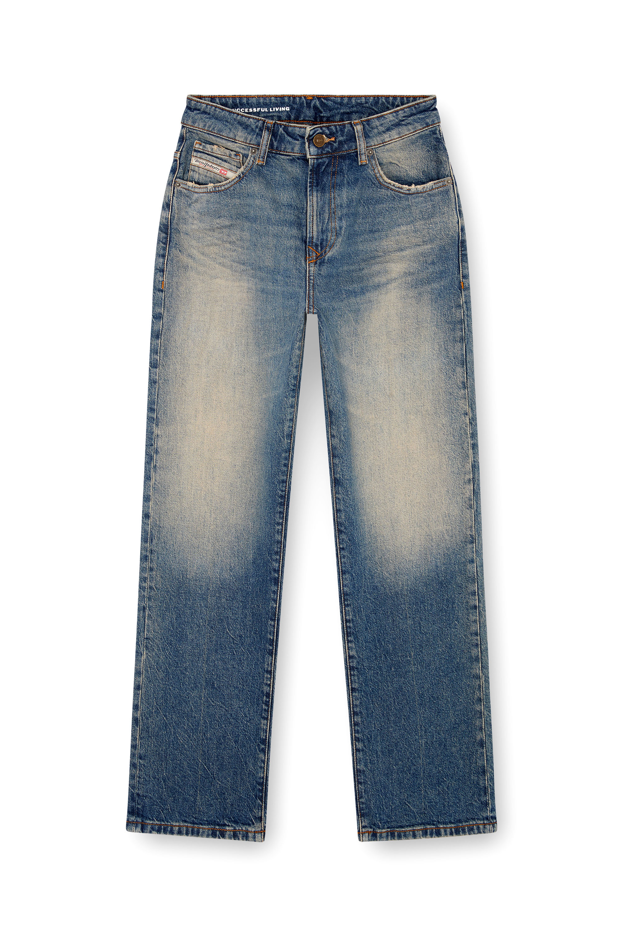Diesel - Straight Jeans 1999 D-Reggy 0GRDH, Mujer Straight Jeans - 1999 D-Reggy in Azul marino - Image 3