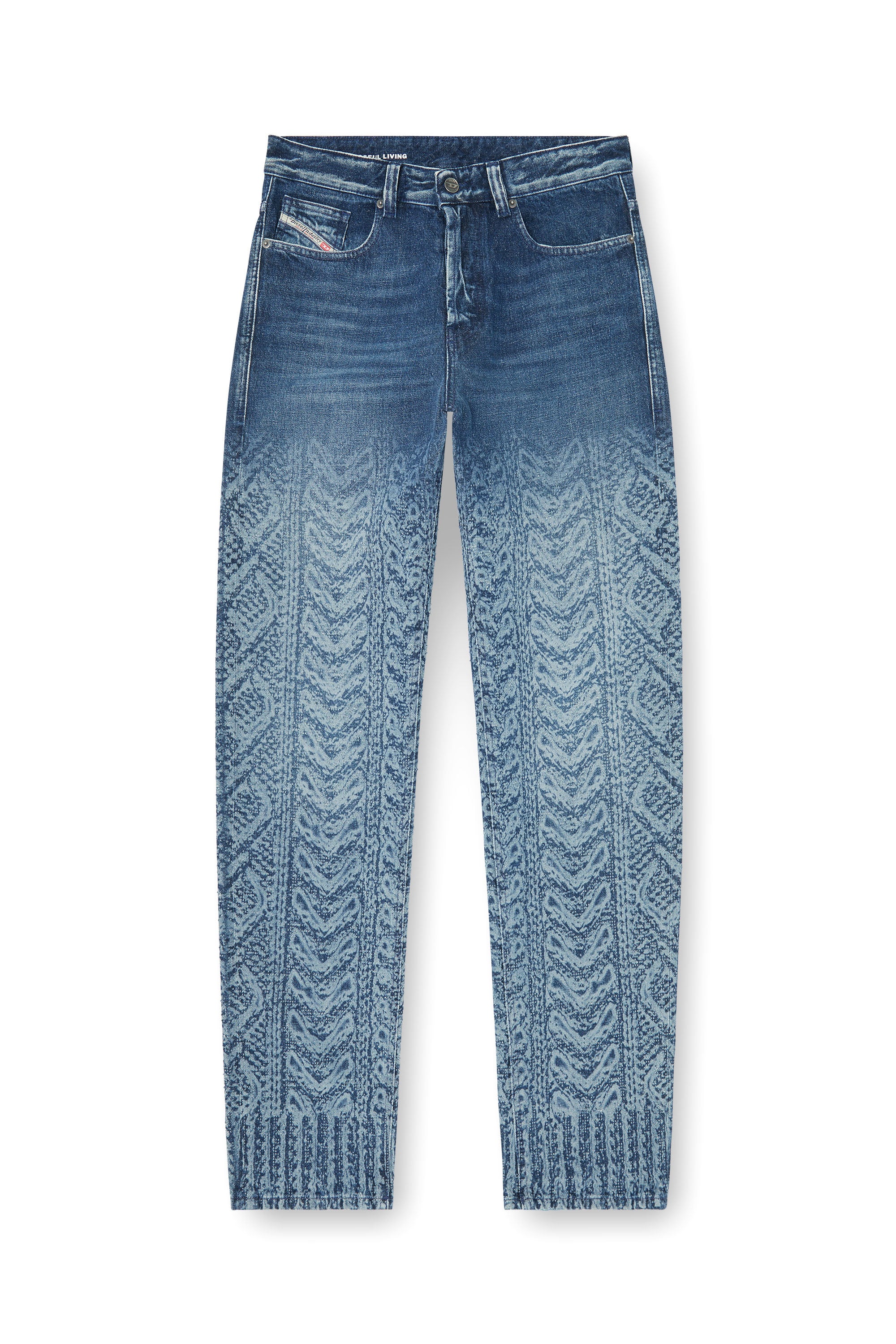 Diesel - Regular Jeans 2024 D-Macs 007EV Hombre, Azul Oscuro - 2