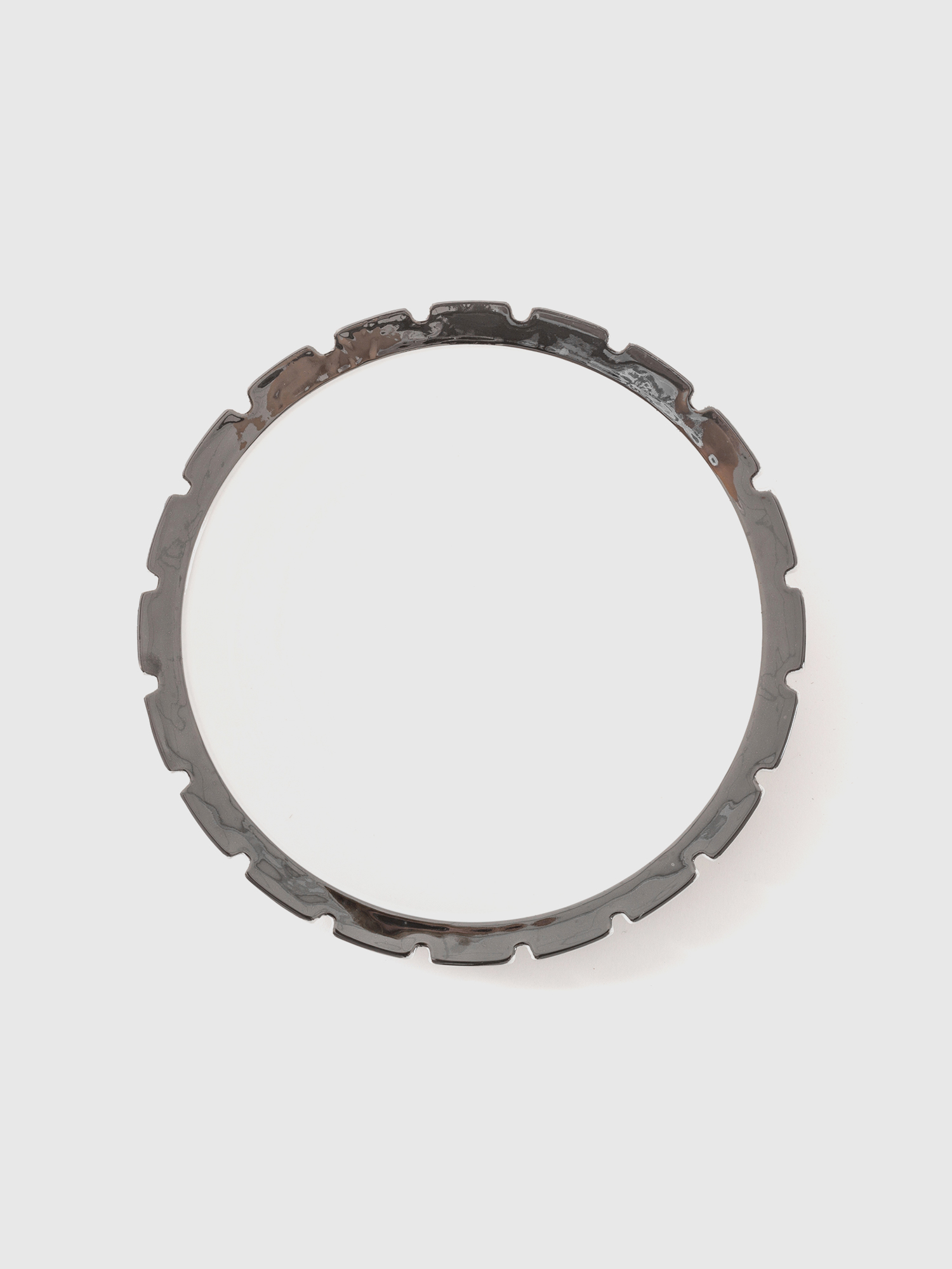 Diesel - 10993SIL MACHINE, Plato llano de porcelana Unisex in Blanco - 1