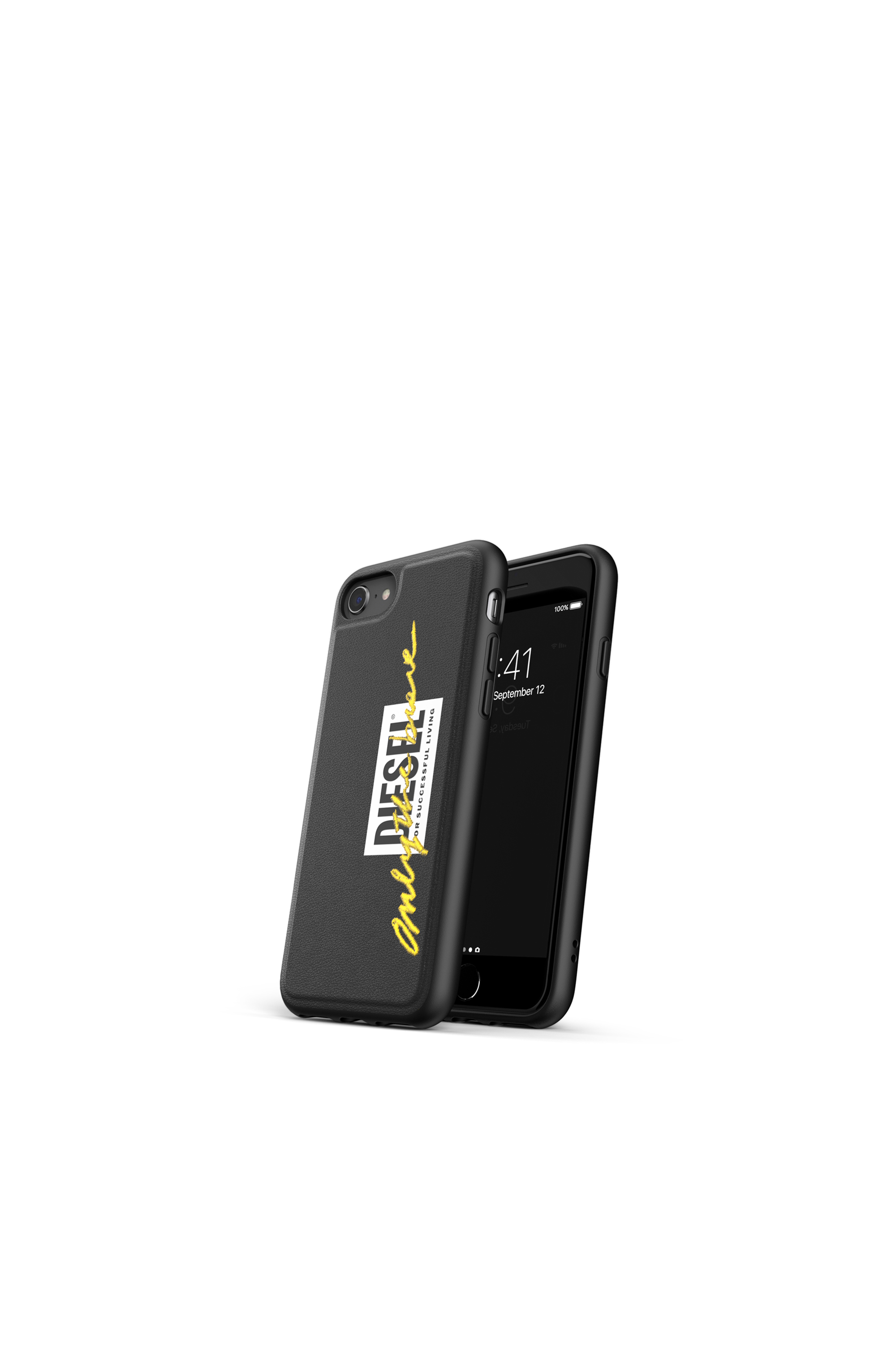 Diesel - 41984 STANDARD CASE, Funda moldeada por iPhone 6/6s/7/8/SE Unisex in Negro - 3