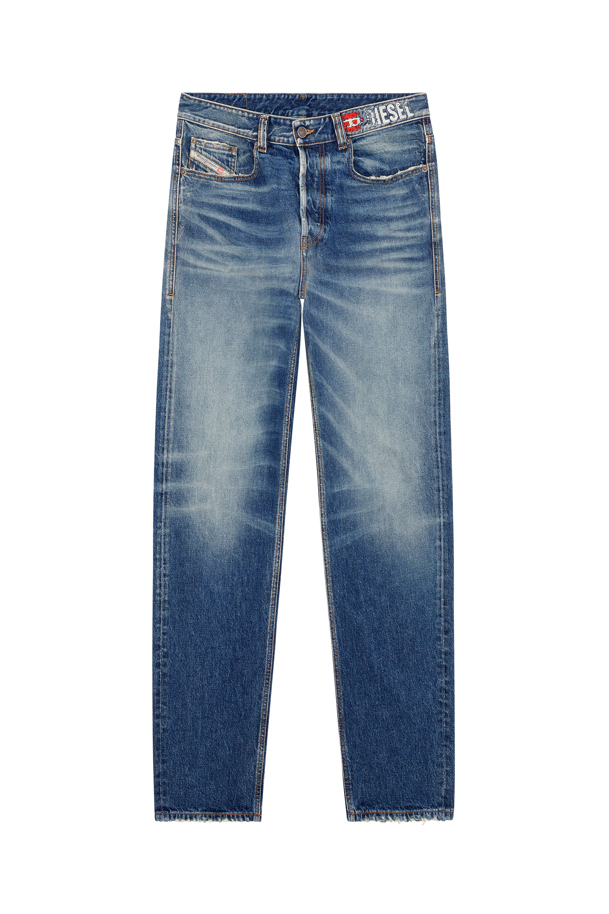 Diesel - Straight Jeans 2010 D-Macs 09H02, Azul medio - Image 5