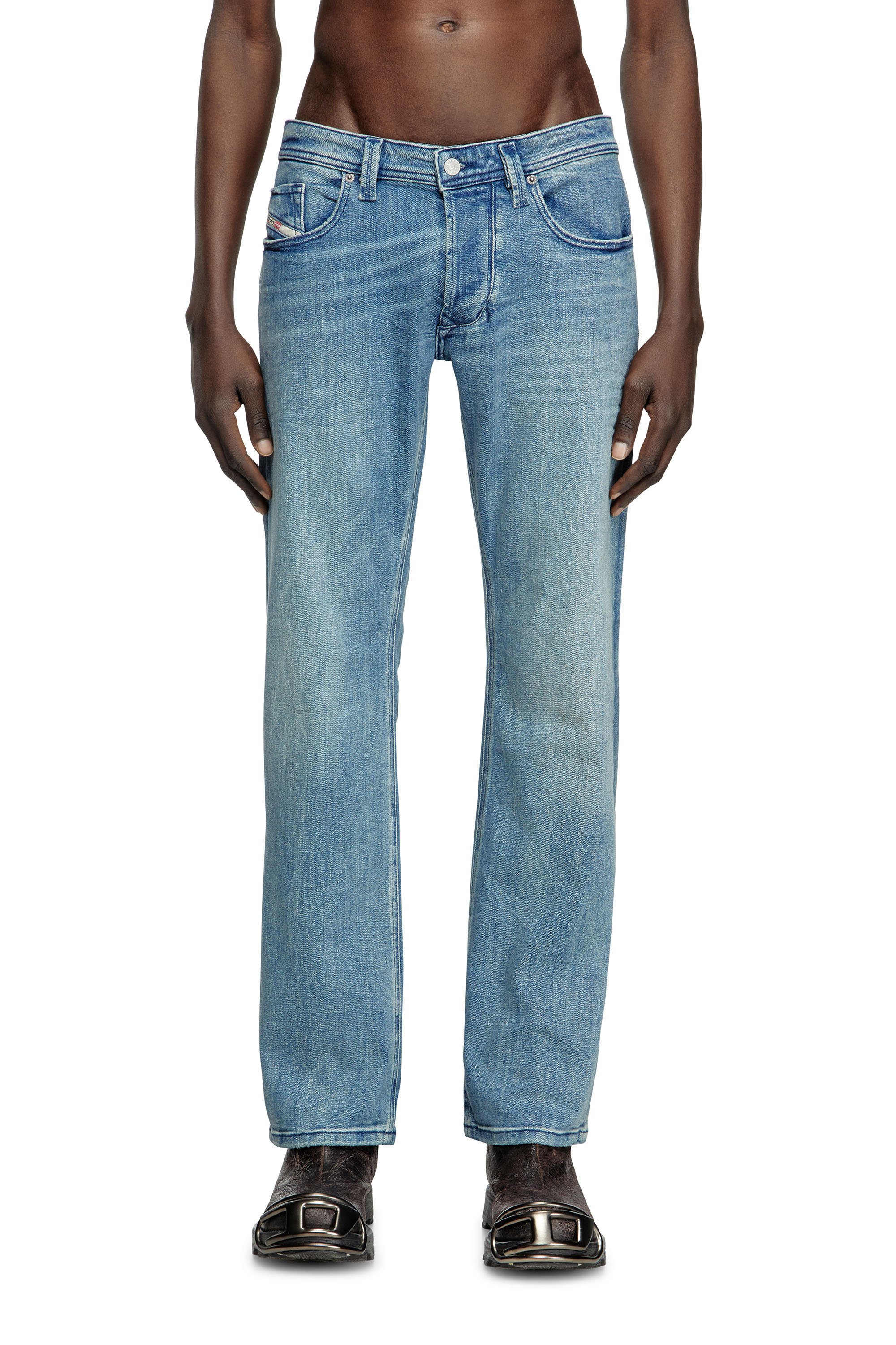 Diesel - Regular Jeans 1985 Larkee 0BMBW Hombre, Azul medio - 1