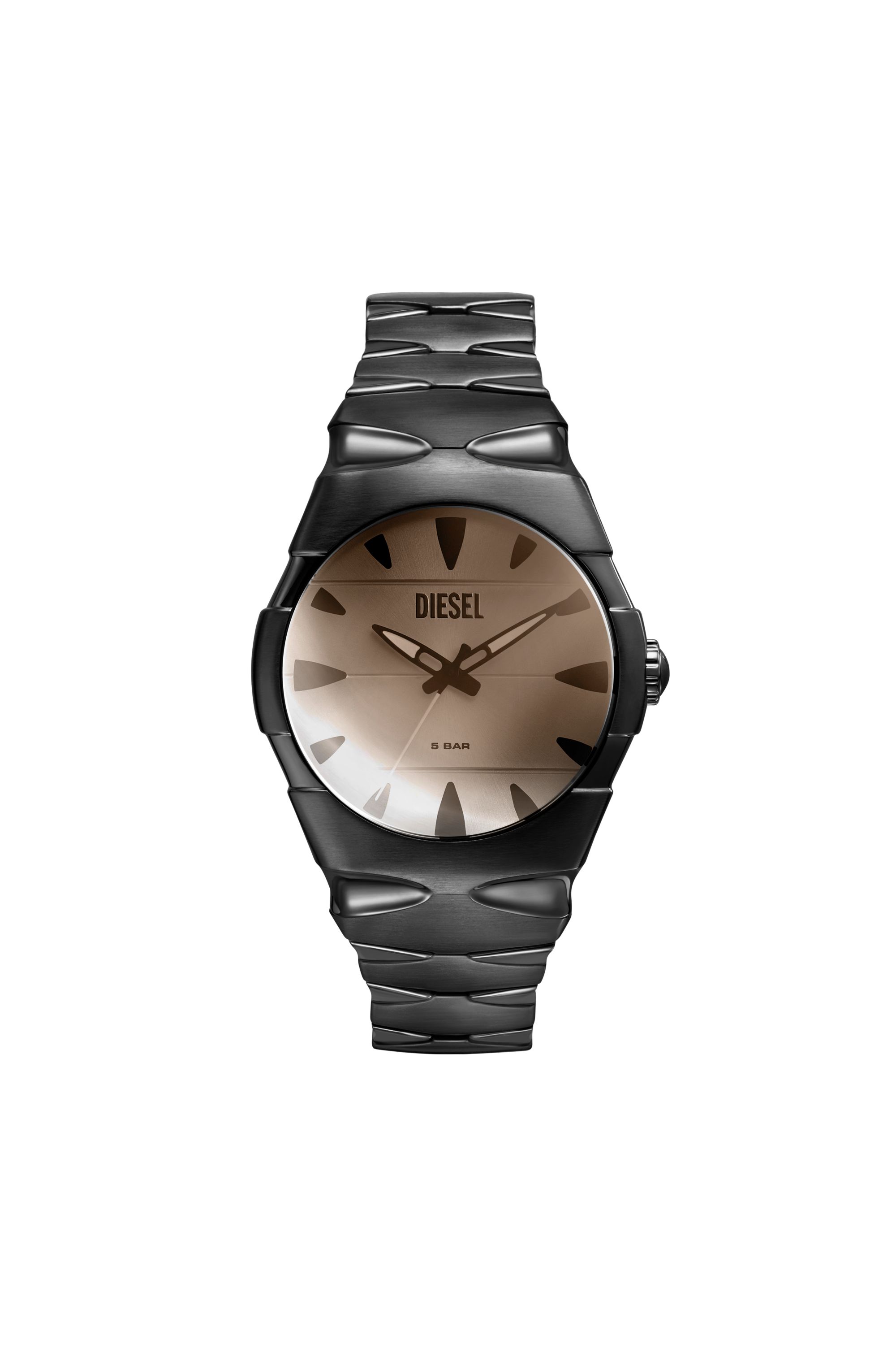 Diesel - DZ2213, Reloj D-Sruptor de acero inoxidable Hombre in Negro - 1