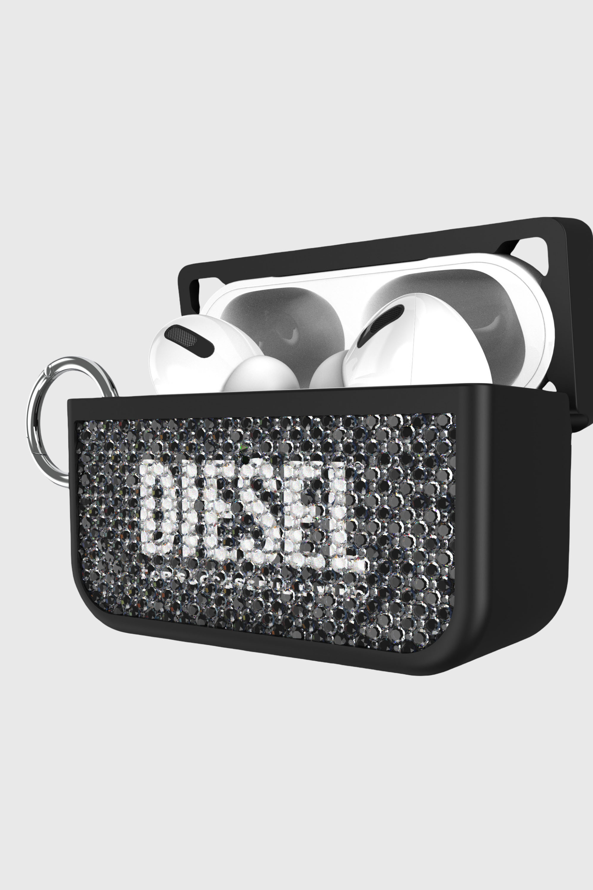 Diesel - 60195 AIRPOD CASE AIRPODS CASE, Funda Swarosky para Airpods Pro / Pro 2 Unisex in Negro - 2